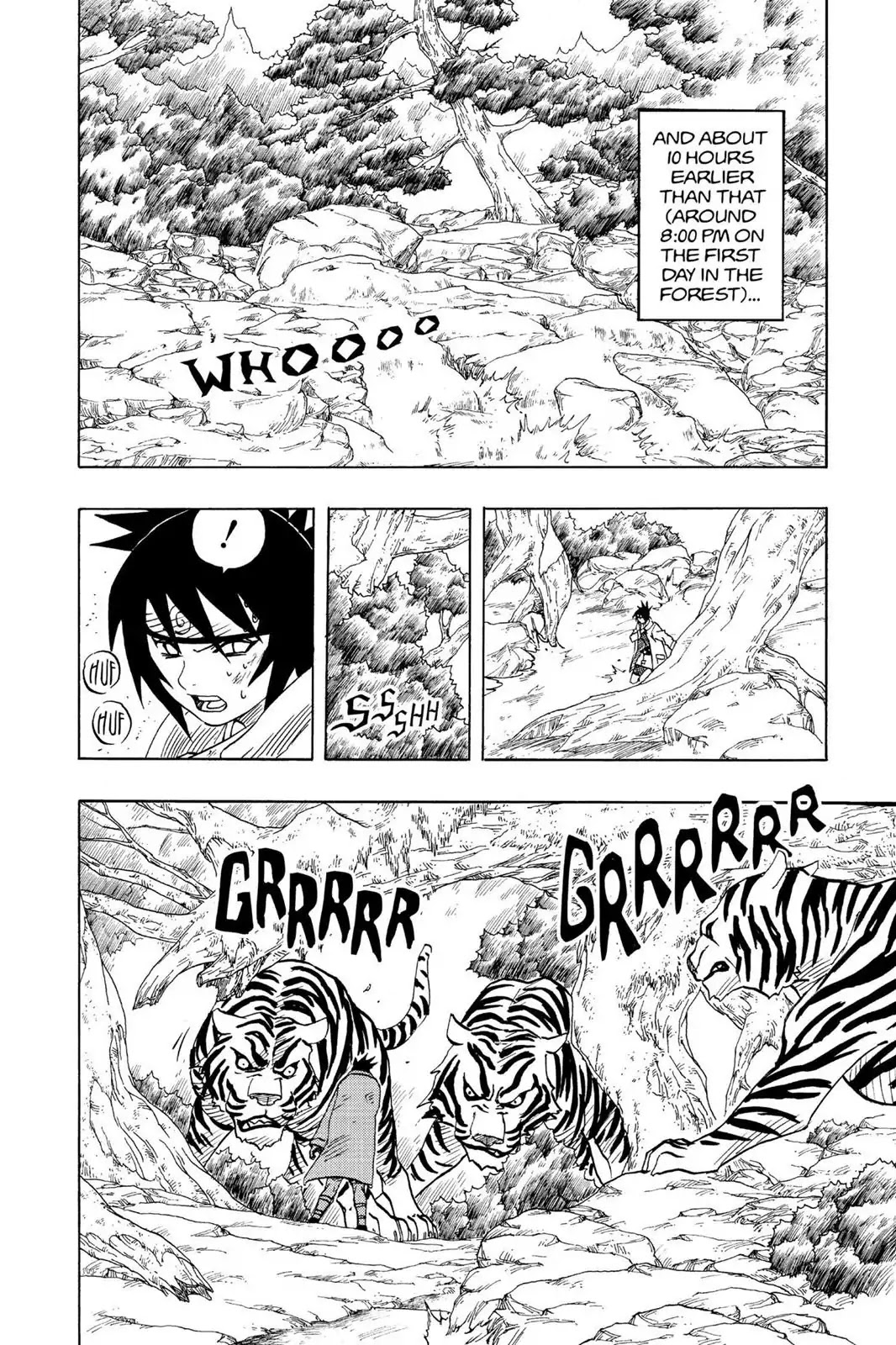 Naruto Chapter 57 page 12 - Chapter 57: Ten Hours Earlier