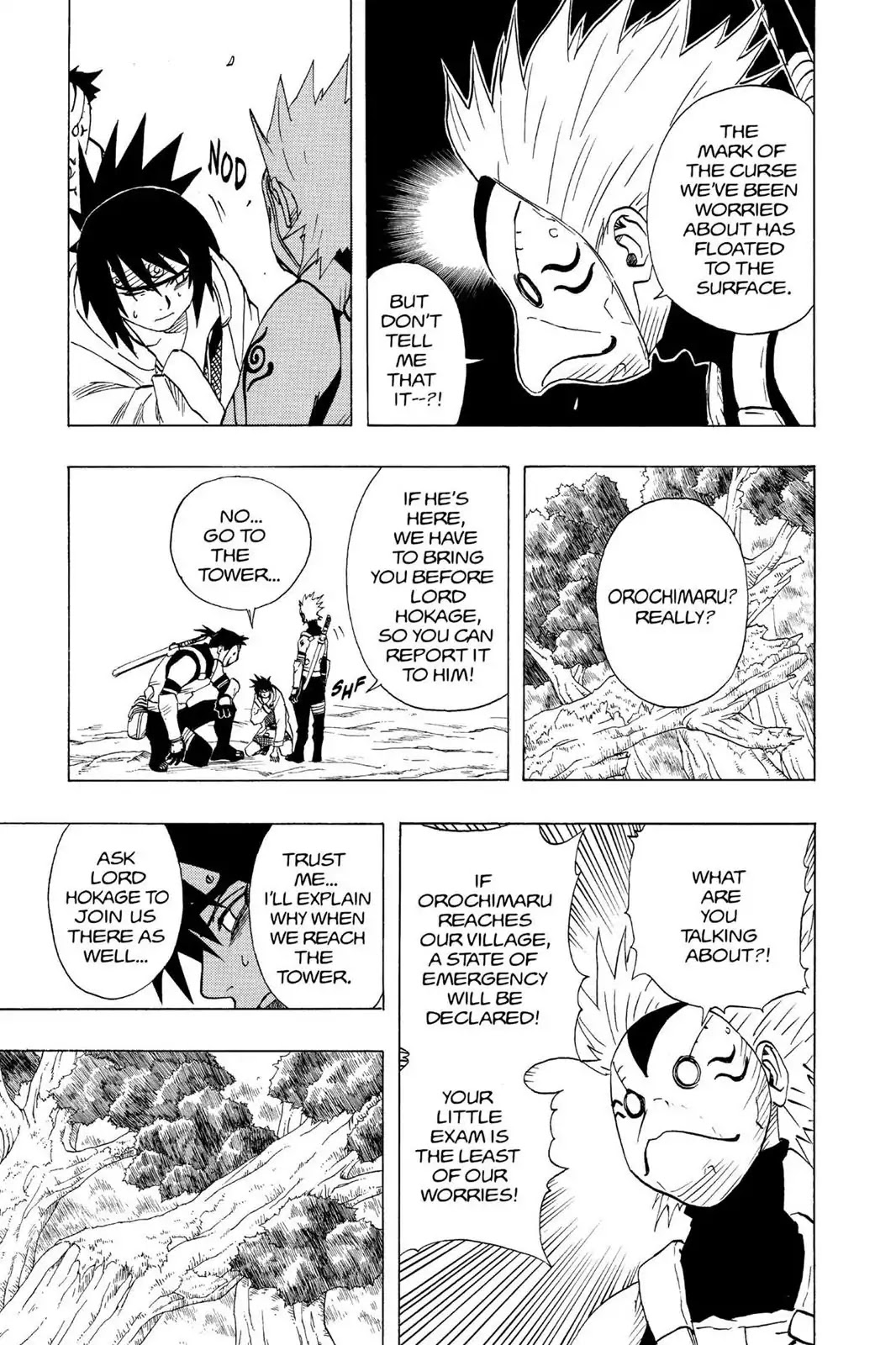 Naruto Chapter 57 page 15 - Chapter 57: Ten Hours Earlier