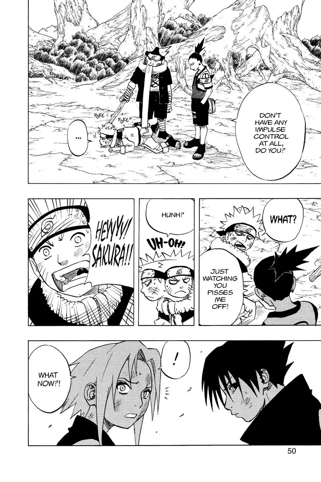 Naruto Chapter 57 page 4 - Chapter 57: Ten Hours Earlier