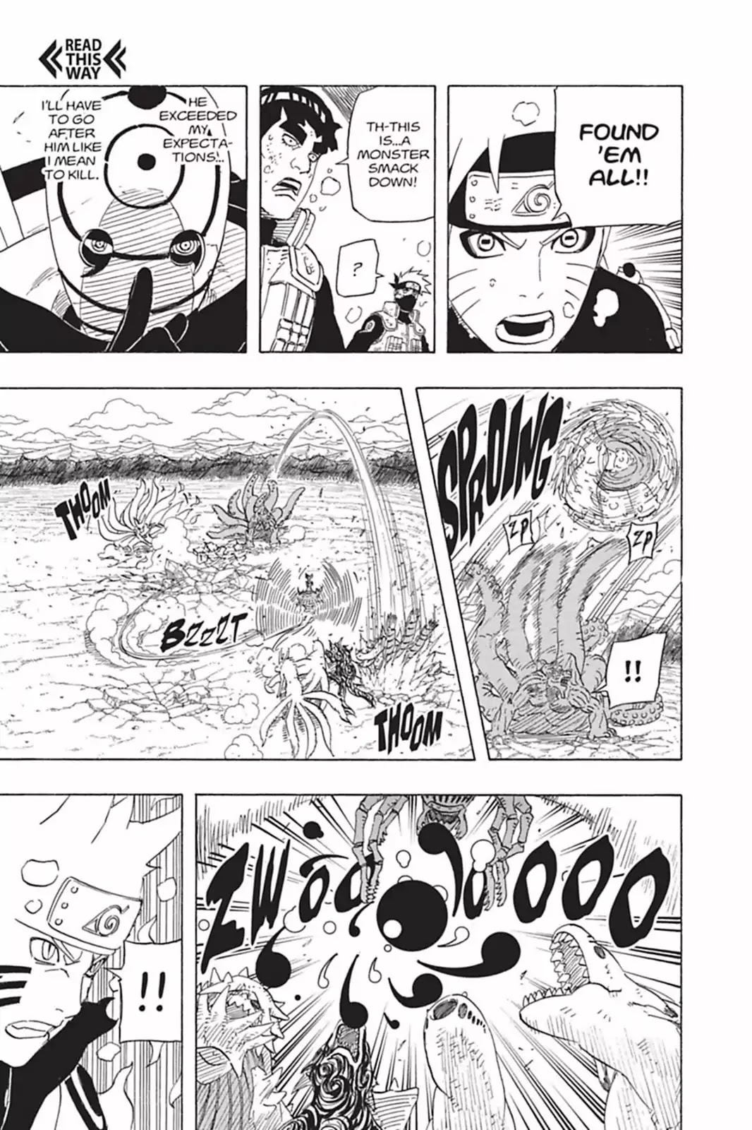 Naruto Chapter 571 page 11 - Chapter 571: Biju Mode!!