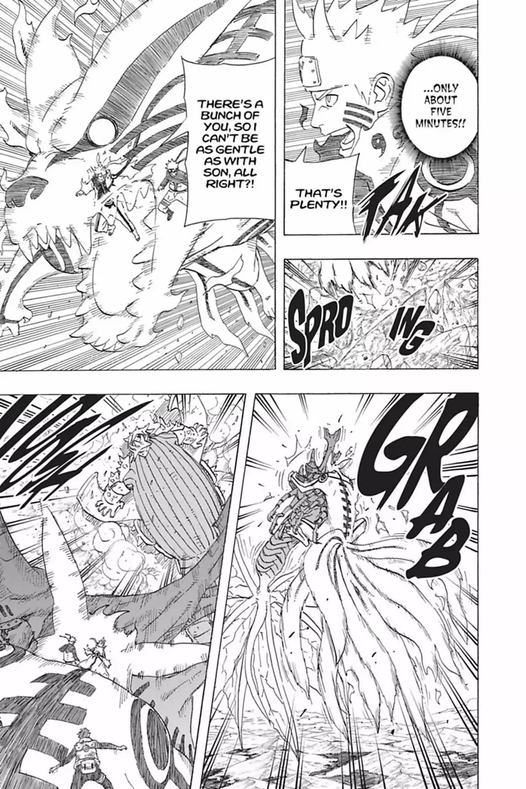 Naruto Chapter 571 page 7 - Chapter 571: Biju Mode!!