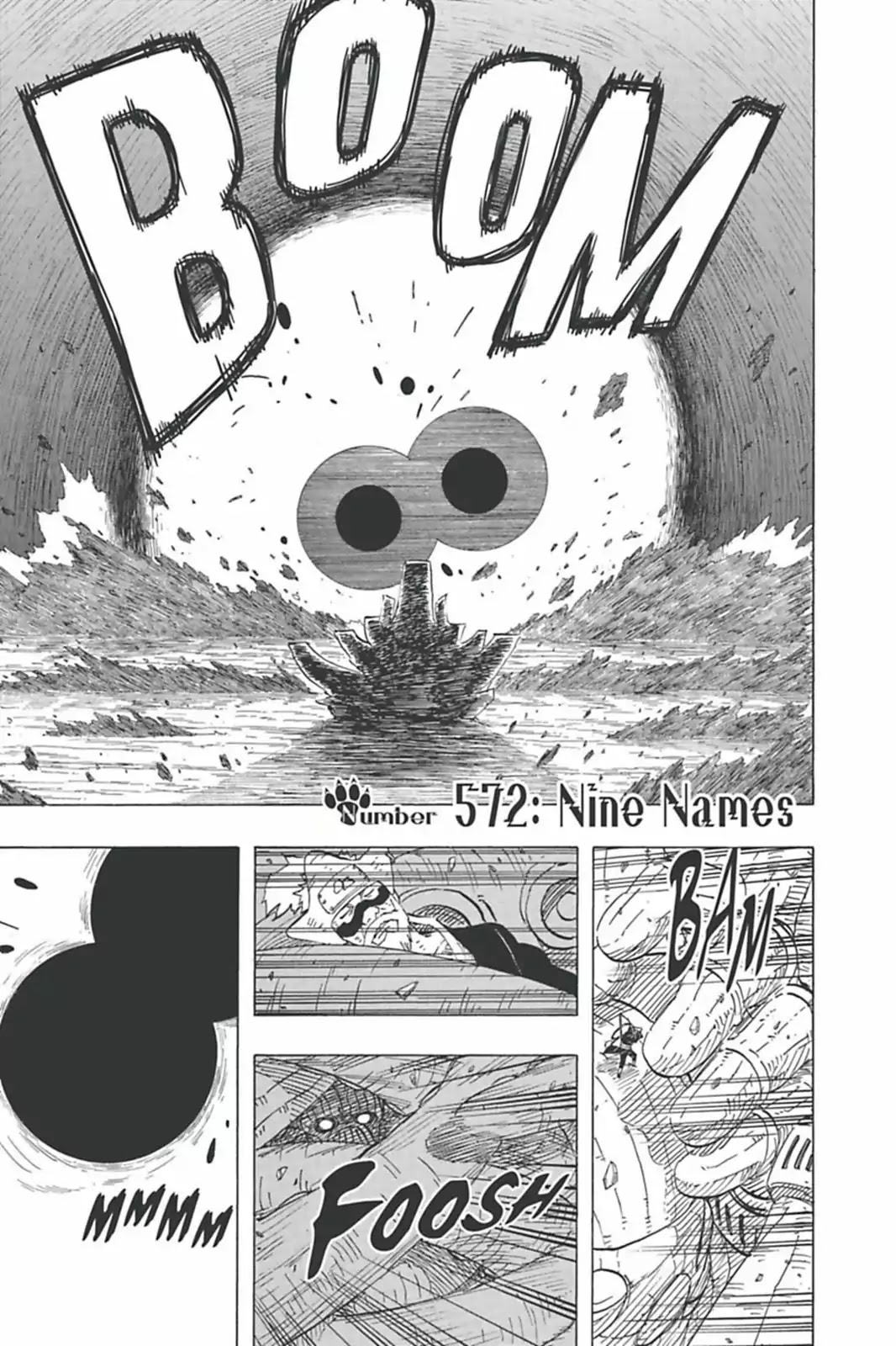 Naruto Chapter 572 page 1 - Chapter 572: Nine Names