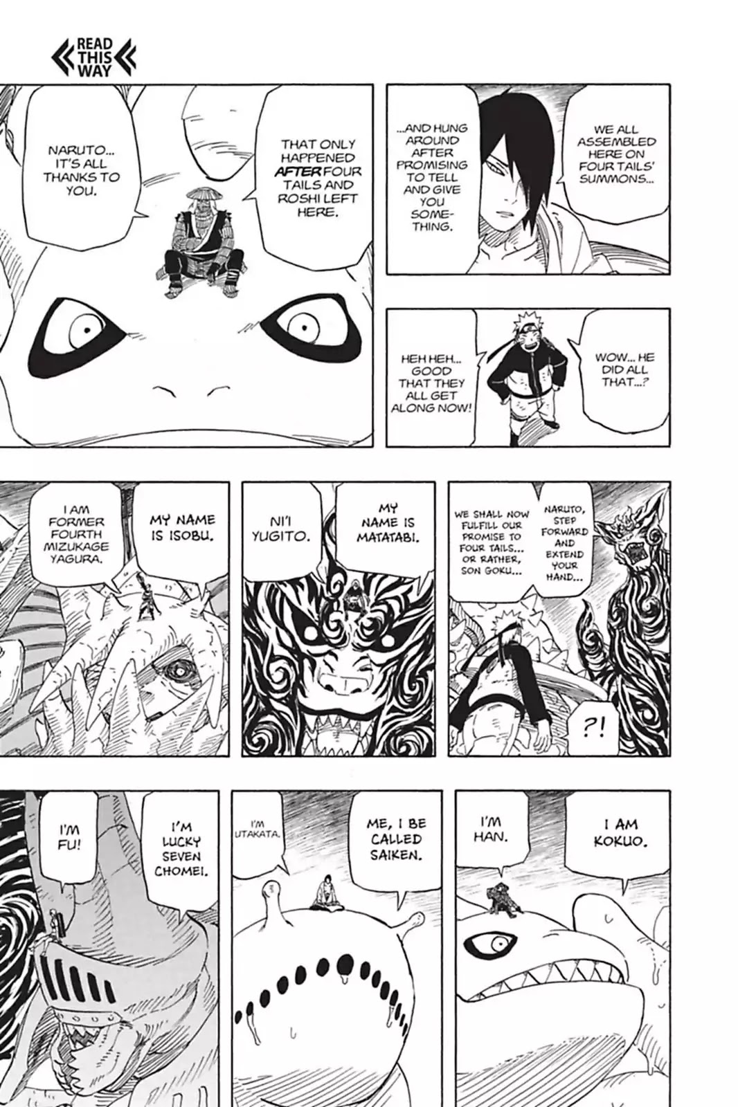Naruto Chapter 572 page 9 - Chapter 572: Nine Names