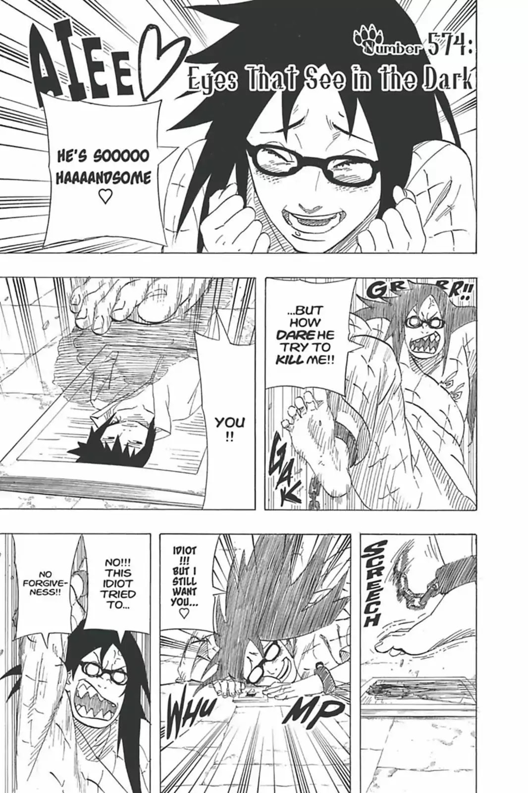 Naruto Chapter 574 page 1 - Chapter 574: Eyes That See In The Dark