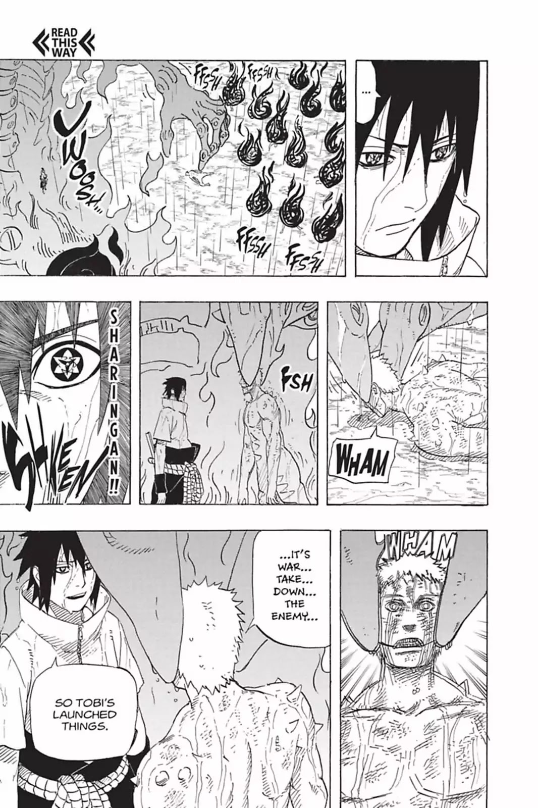 Naruto Chapter 574 page 11 - Chapter 574: Eyes That See In The Dark