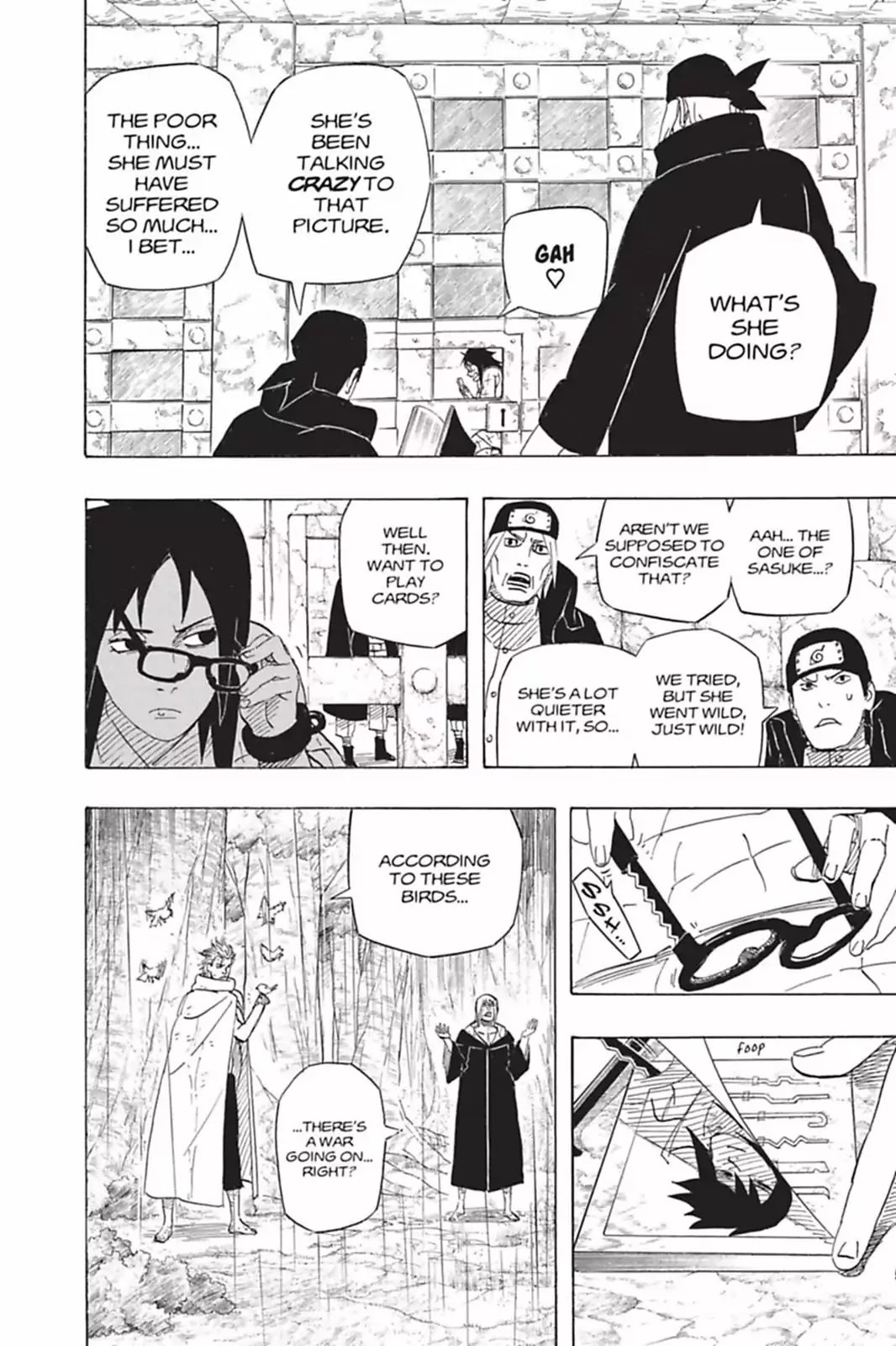 Naruto Chapter 574 page 2 - Chapter 574: Eyes That See In The Dark