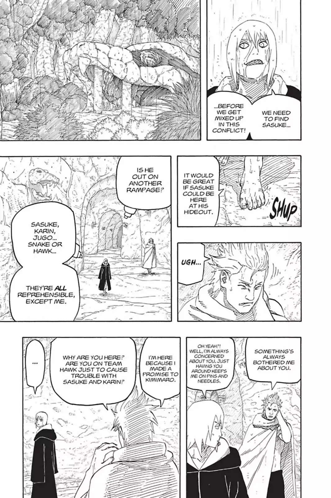 Naruto Chapter 574 page 3 - Chapter 574: Eyes That See In The Dark