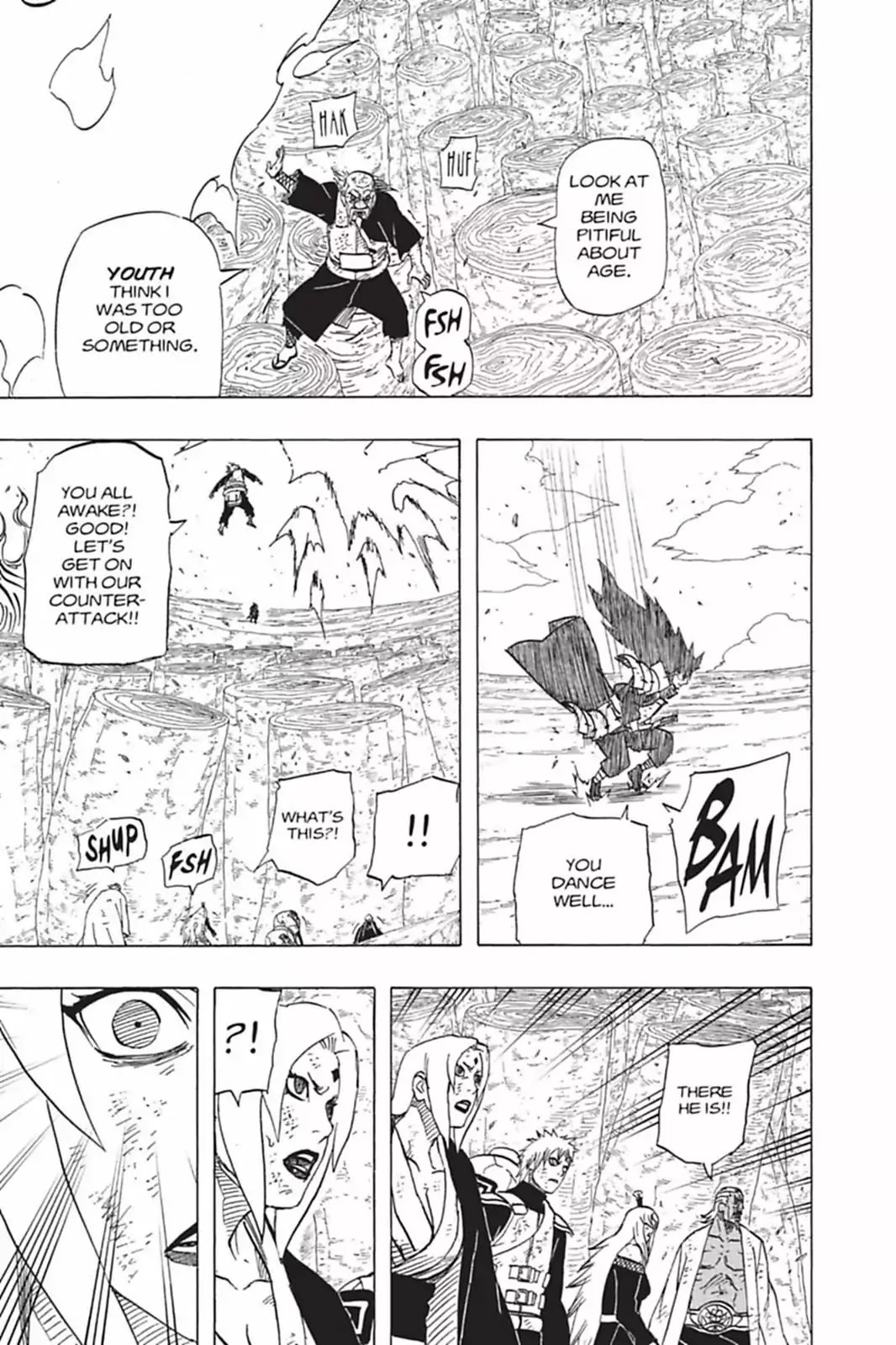Naruto Chapter 575 page 11 - Chapter 575: A Will Of Stone