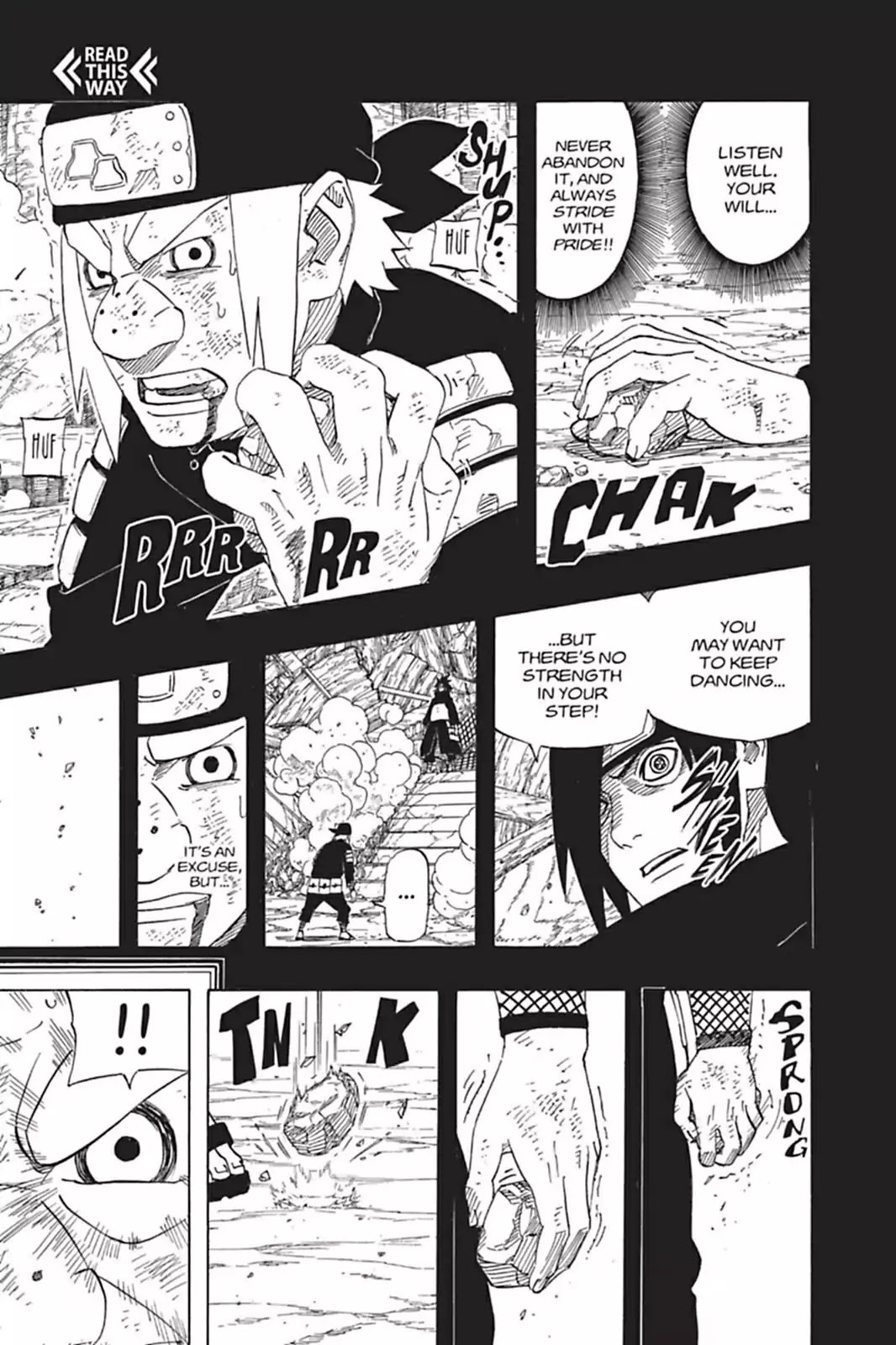 Naruto Chapter 575 page 9 - Chapter 575: A Will Of Stone