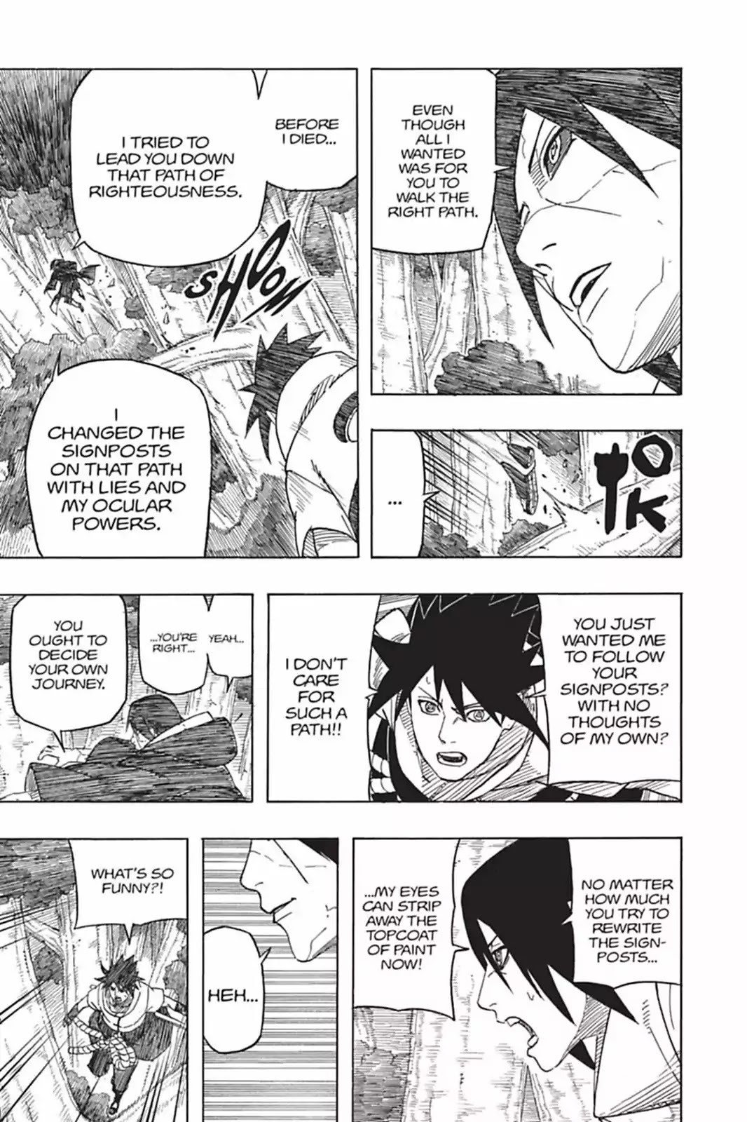 Naruto Chapter 576 page 18 - Chapter 576: Signposts