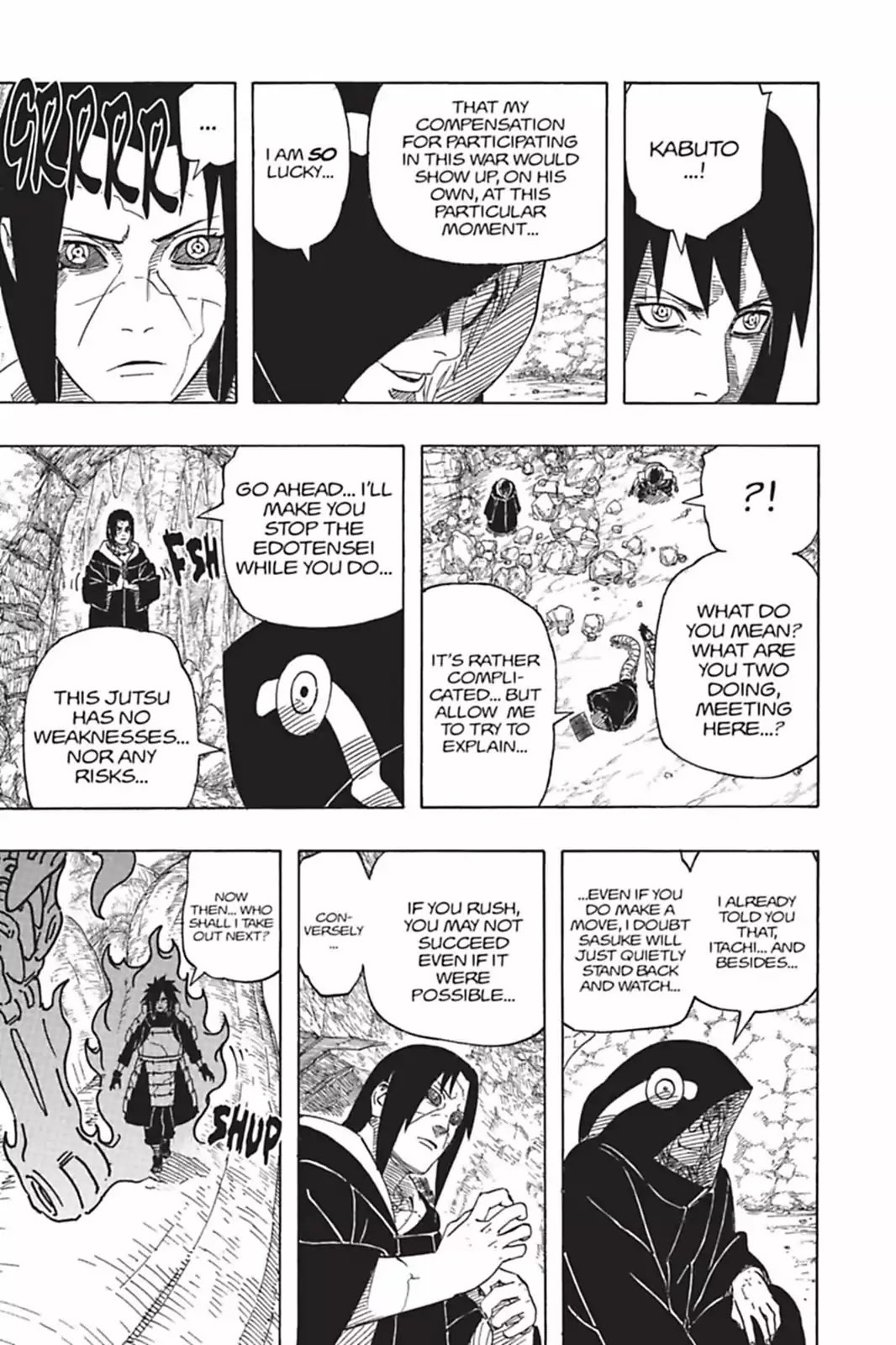 Naruto Chapter 578 page 3 - Chapter 578: The Weak Point Of Despair