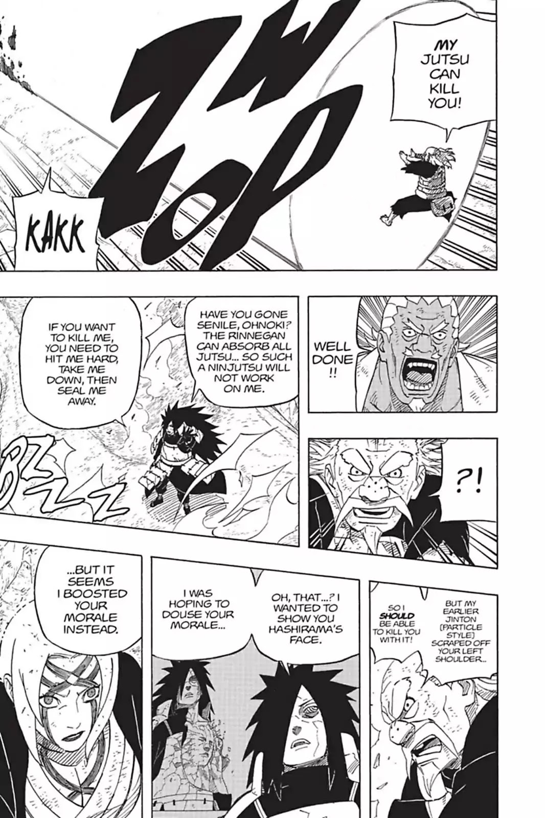 Naruto Chapter 578 page 7 - Chapter 578: The Weak Point Of Despair