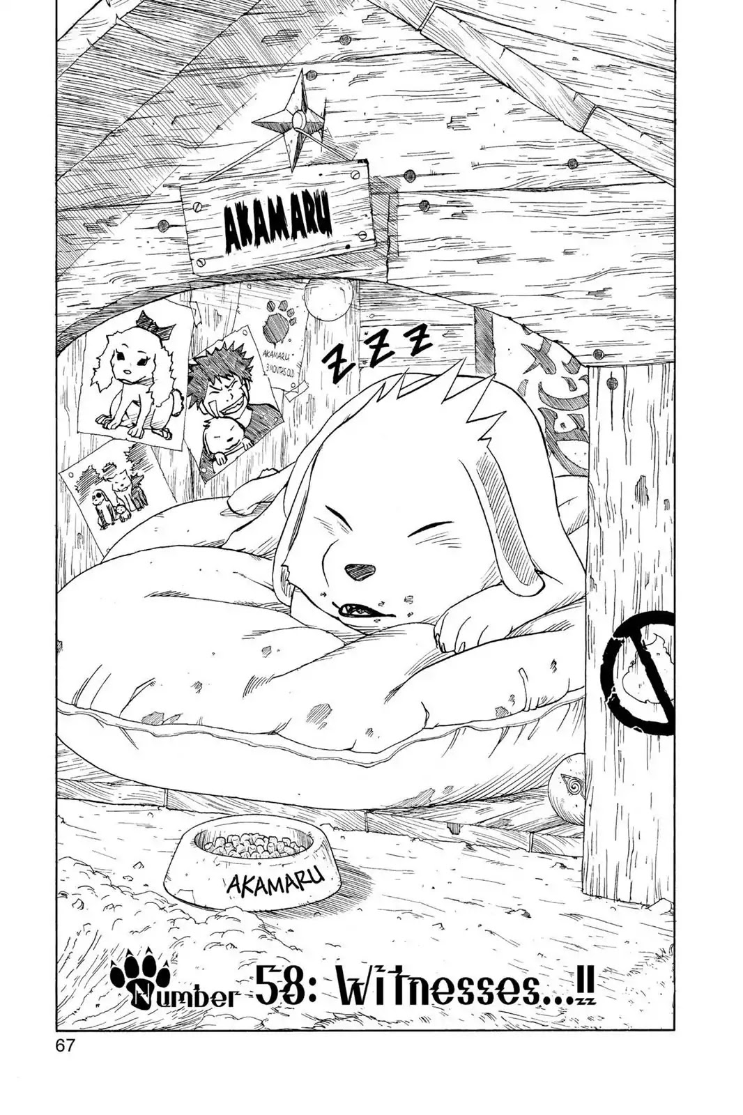 Naruto Chapter 58 page 1 - Chapter 58: Witnesses...!!