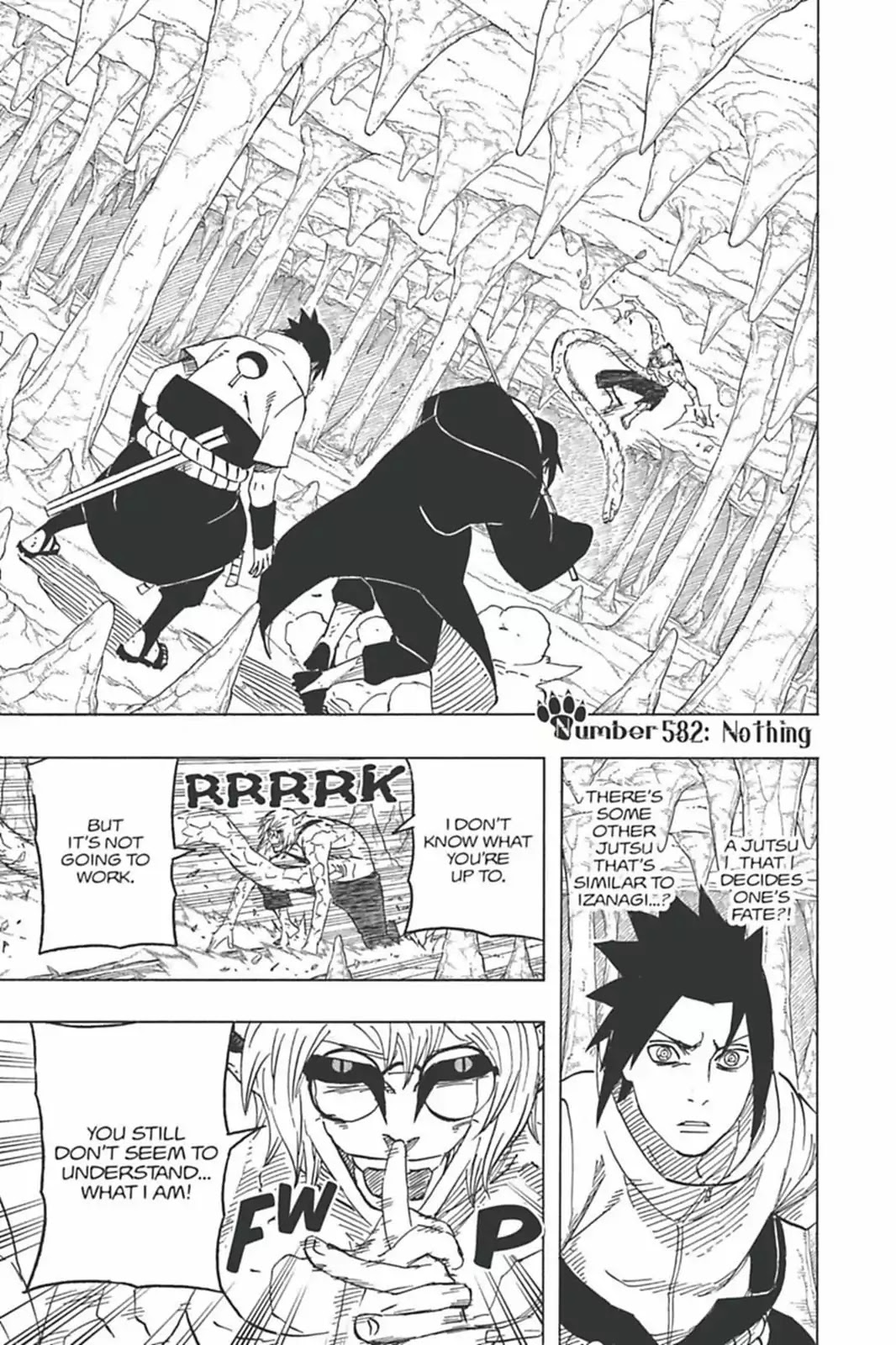 Naruto Chapter 582 page 1 - Chapter 582: Nothing