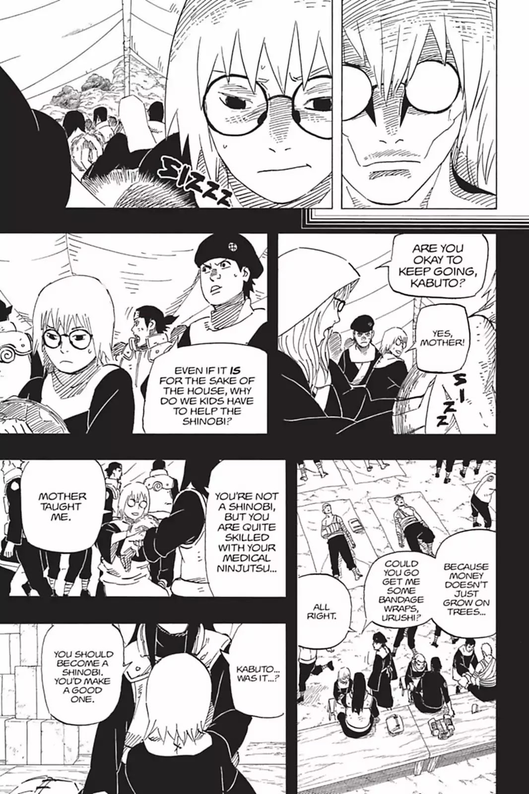 Naruto Chapter 583 page 1 - Chapter 583: Who Are You?