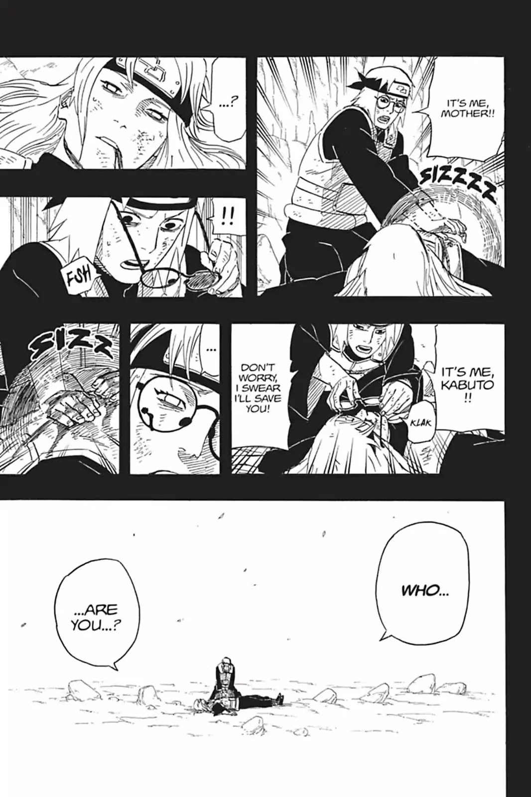 Naruto Chapter 583 page 13 - Chapter 583: Who Are You?