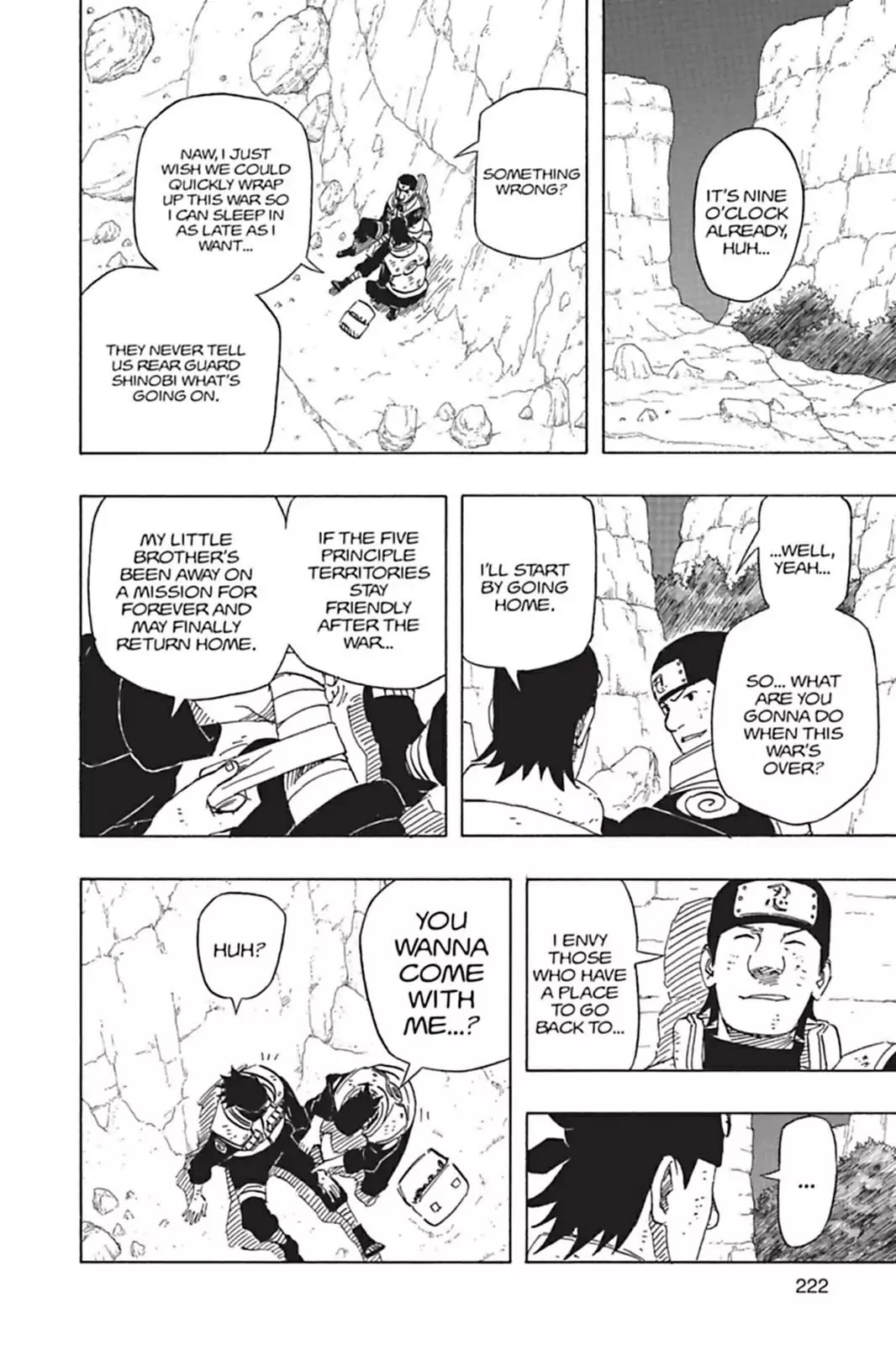 Naruto Chapter 587 page 15 - Chapter 587: Nine O'clock