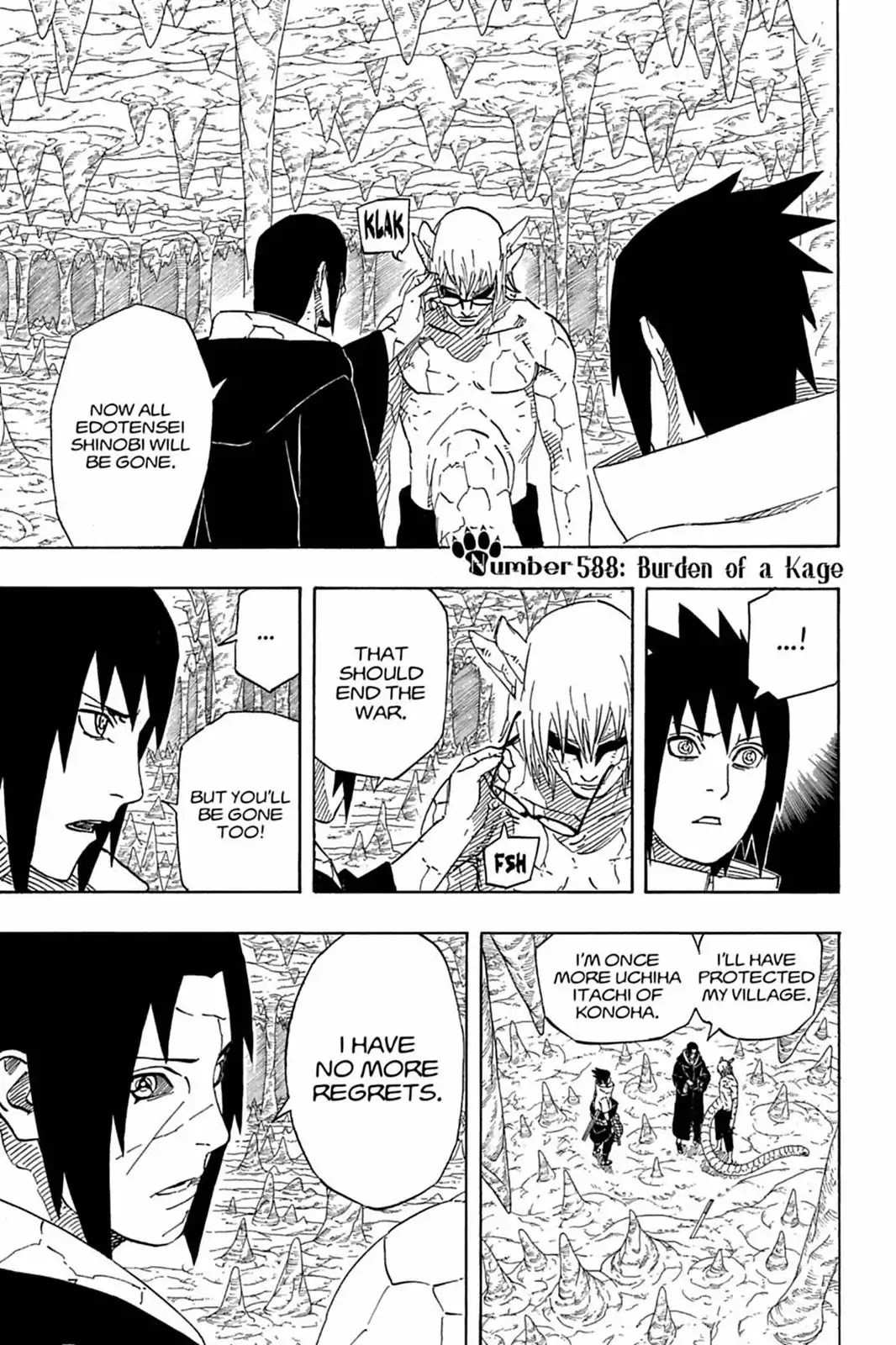 Naruto Chapter 588 page 8 - Chapter 588: Burden Of A Kage