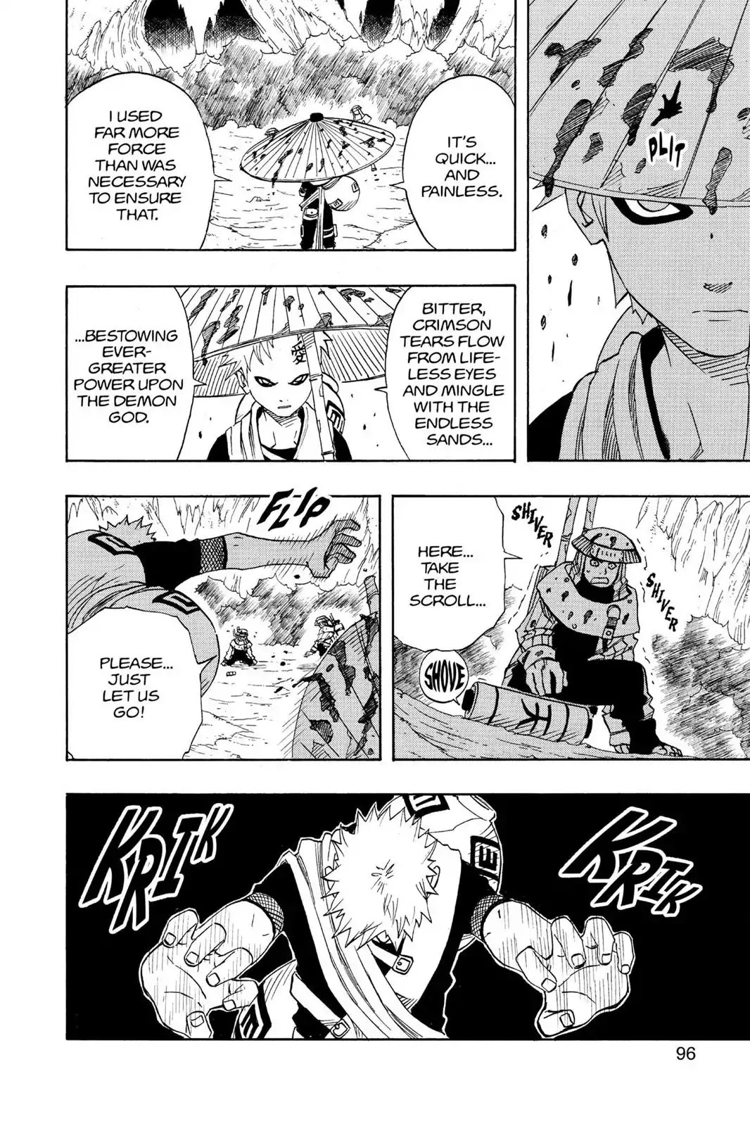 Naruto Chapter 59 page 10 - Chapter 59: The Tragedy Of The Sand!!