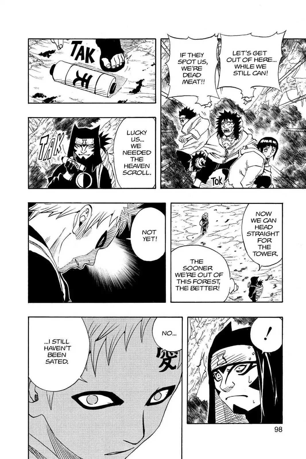 Naruto Chapter 59 page 12 - Chapter 59: The Tragedy Of The Sand!!
