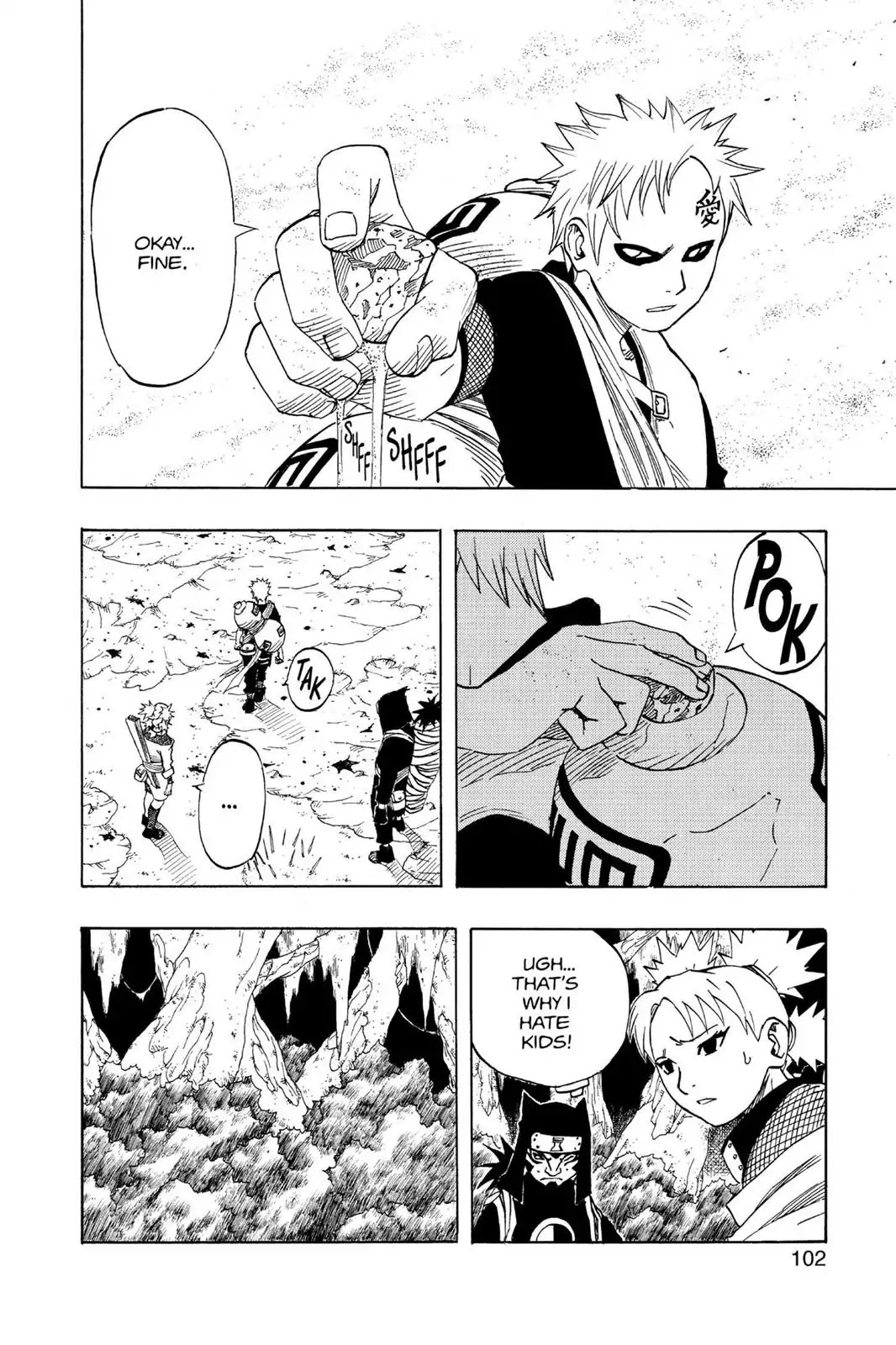 Naruto Chapter 59 page 16 - Chapter 59: The Tragedy Of The Sand!!