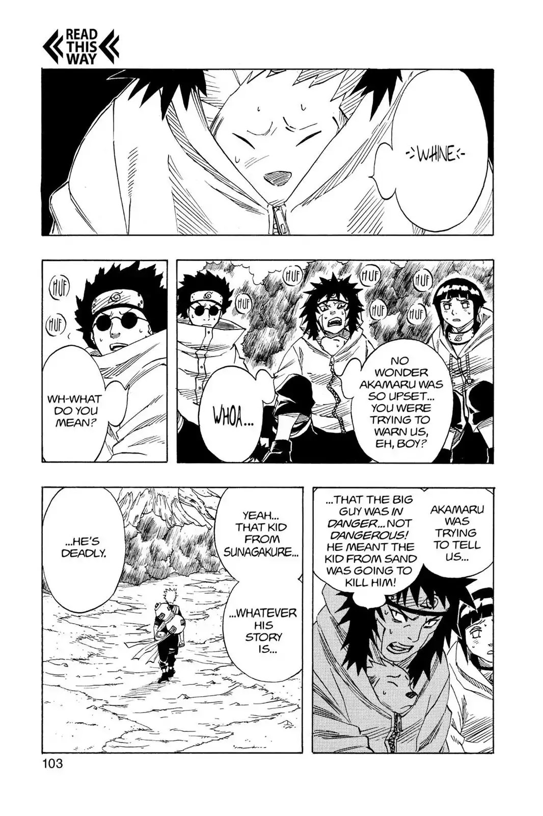 Naruto Chapter 59 page 17 - Chapter 59: The Tragedy Of The Sand!!
