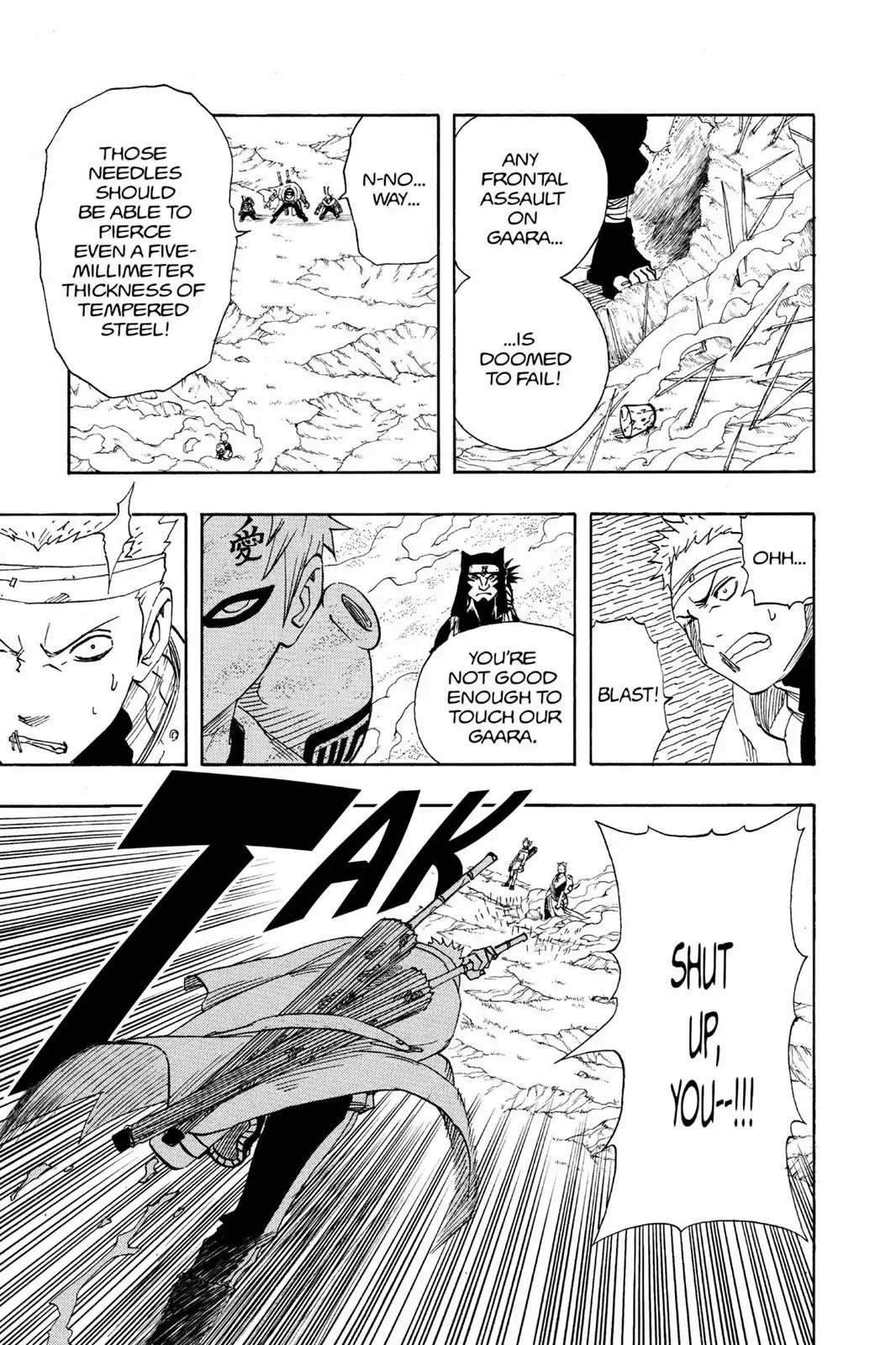 Naruto Chapter 59 page 3 - Chapter 59: The Tragedy Of The Sand!!