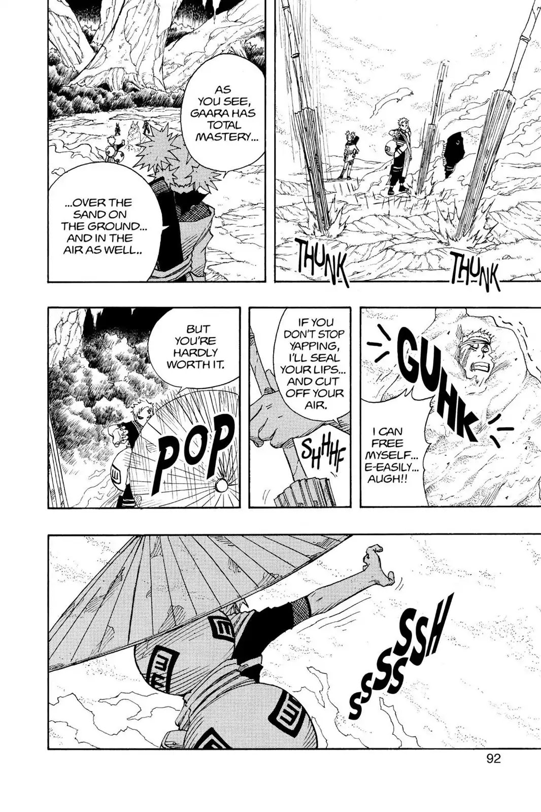 Naruto Chapter 59 page 6 - Chapter 59: The Tragedy Of The Sand!!