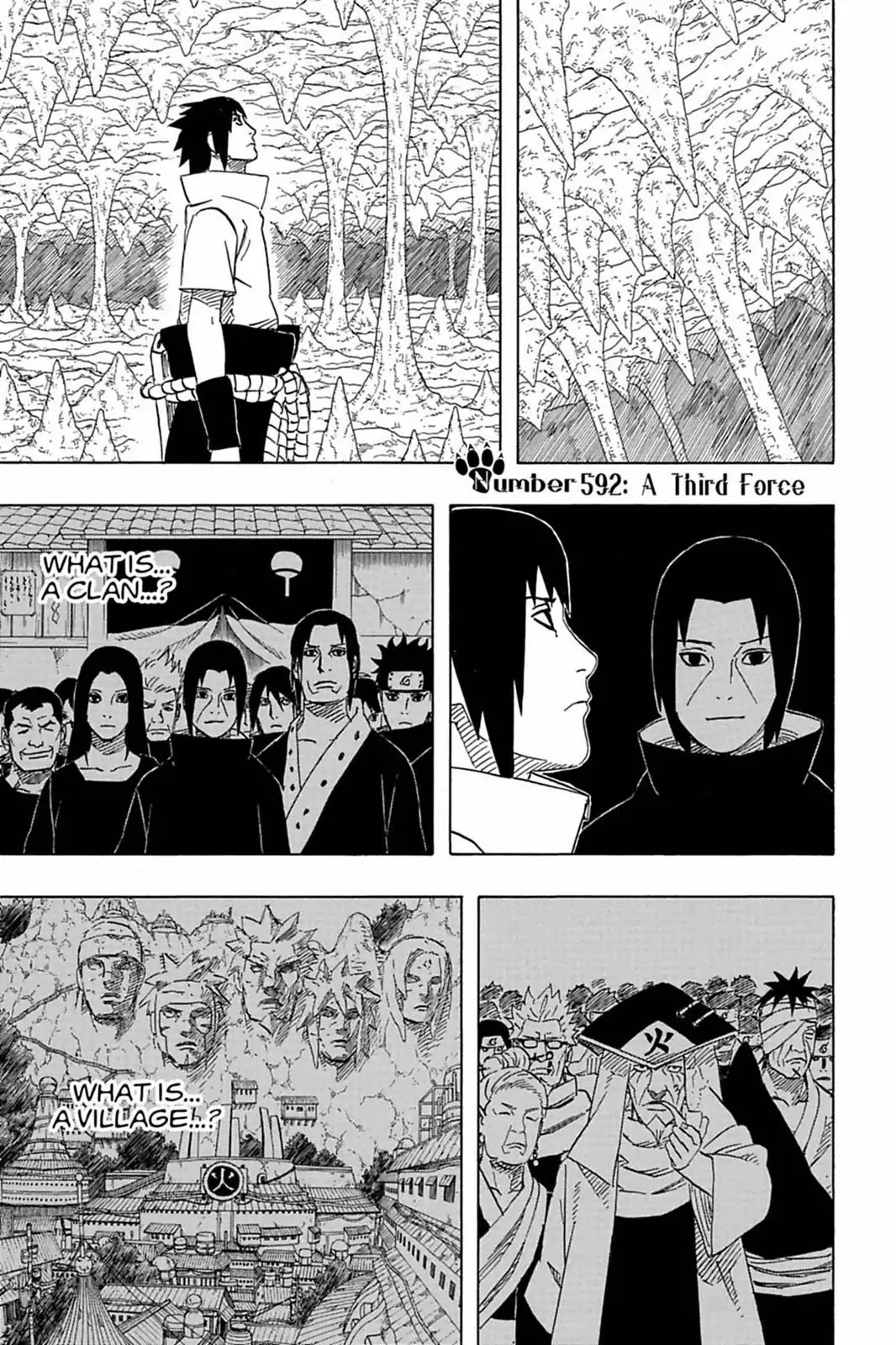 Naruto Chapter 592 page 1 - Chapter 592: A Third Force