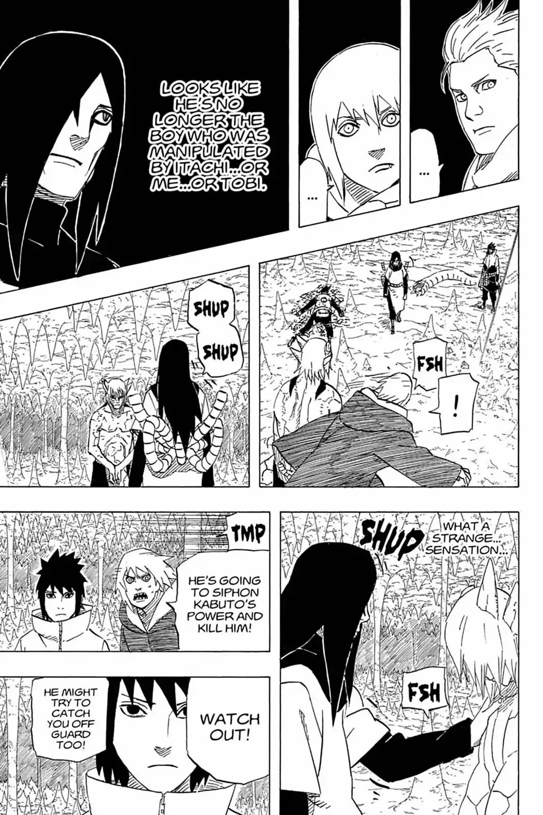 Naruto Chapter 593 page 14 - Chapter 593: Orochimaru's Return