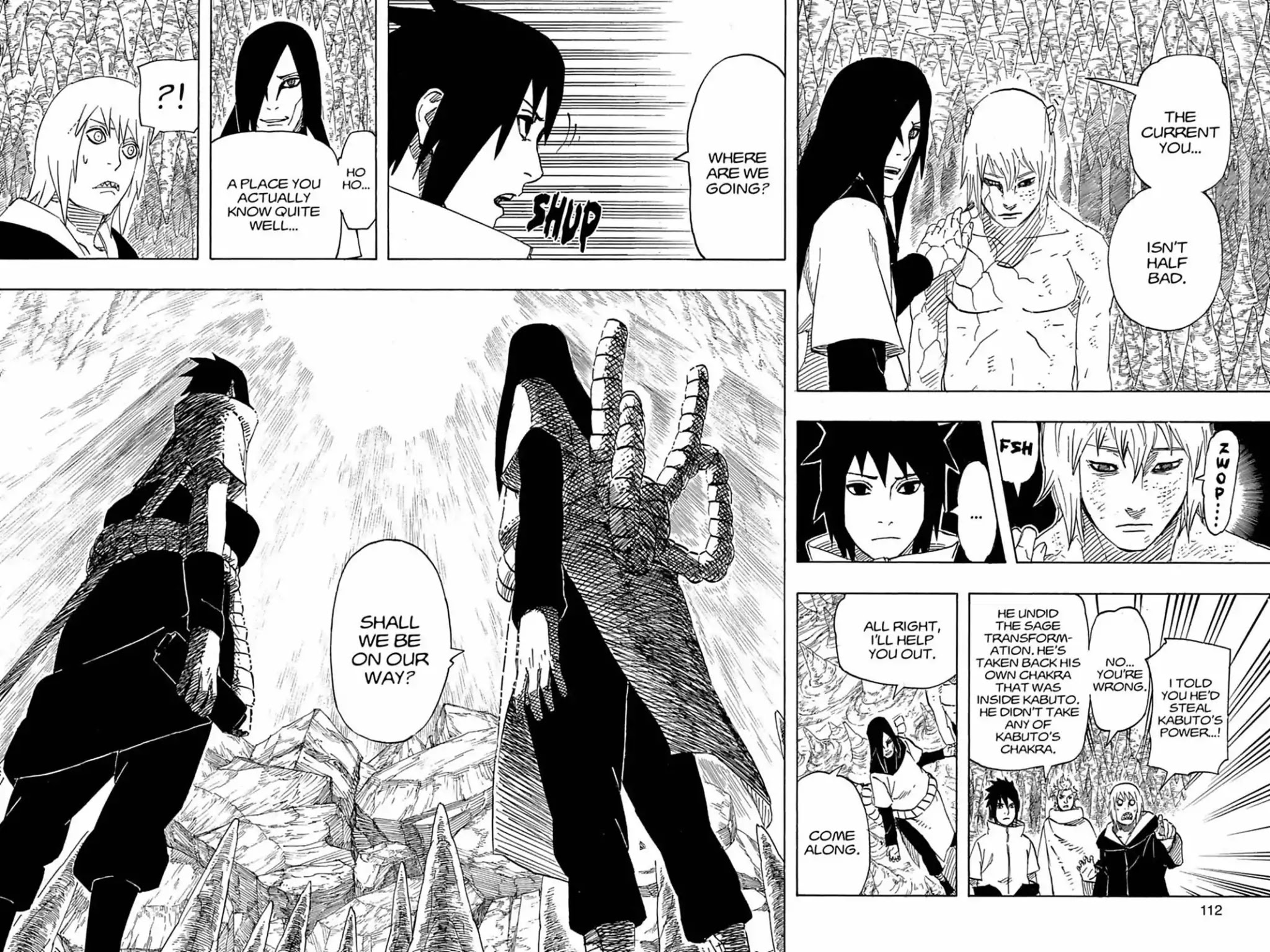 Naruto Chapter 593 page 15 - Chapter 593: Orochimaru's Return