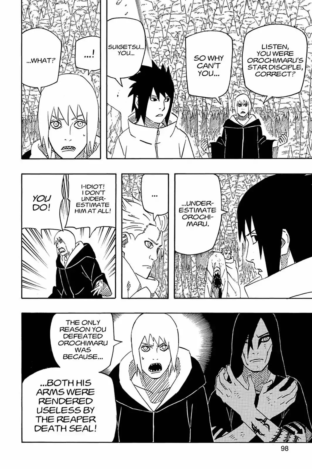 Naruto Chapter 593 page 2 - Chapter 593: Orochimaru's Return