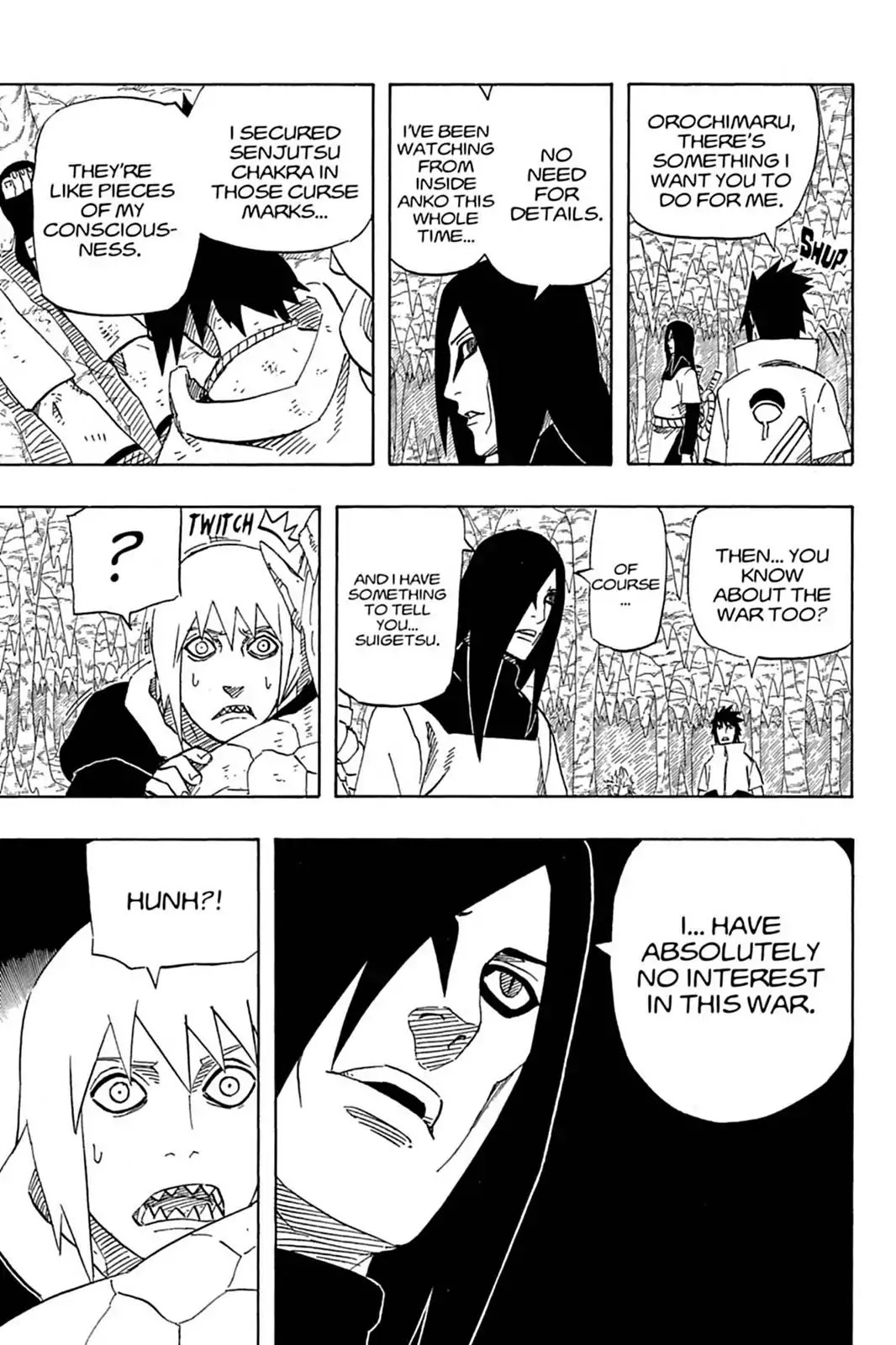 Naruto Chapter 593 page 8 - Chapter 593: Orochimaru's Return