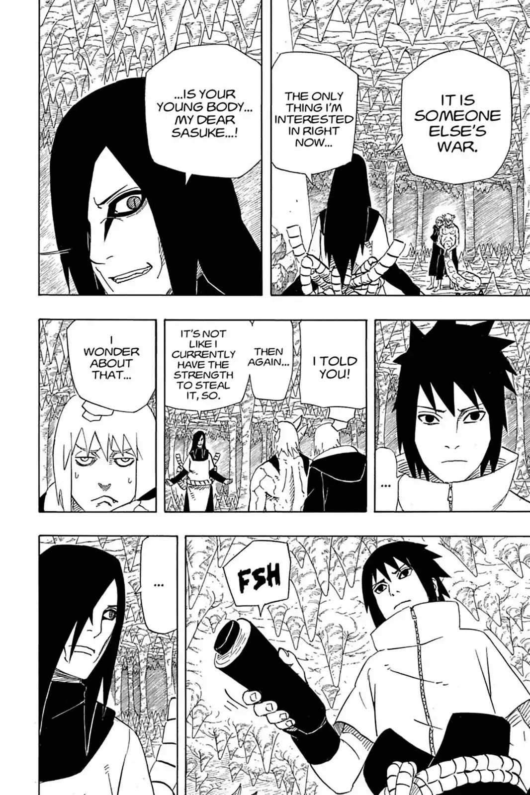 Naruto Chapter 593 page 9 - Chapter 593: Orochimaru's Return