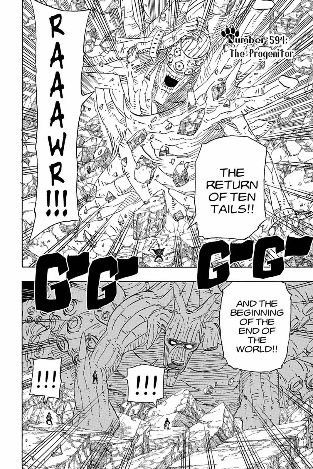 Naruto Chapter 594 page 2 - Chapter 594: The Progenitor