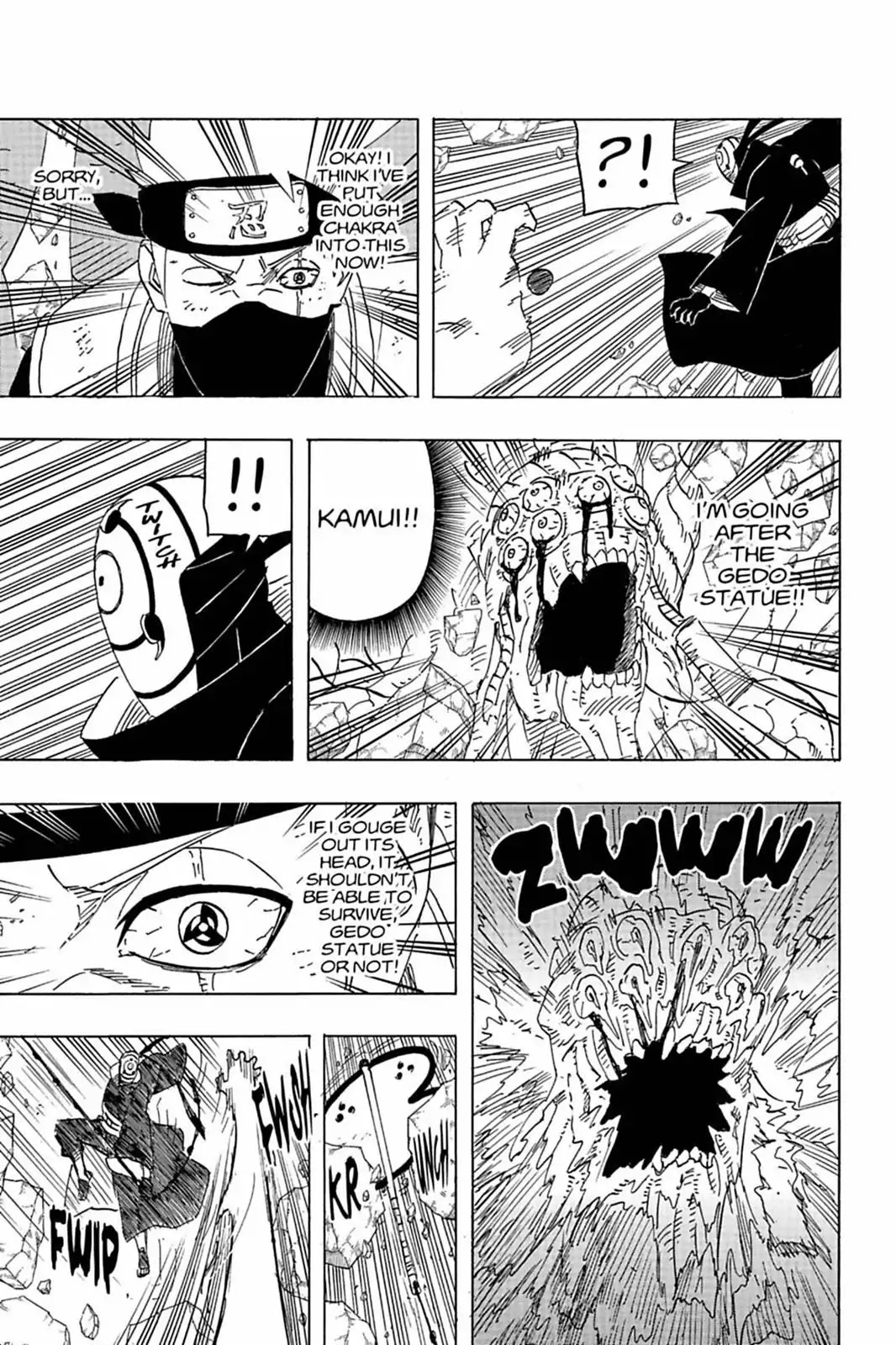 Naruto Chapter 595 page 12 - Chapter 595: The Crack