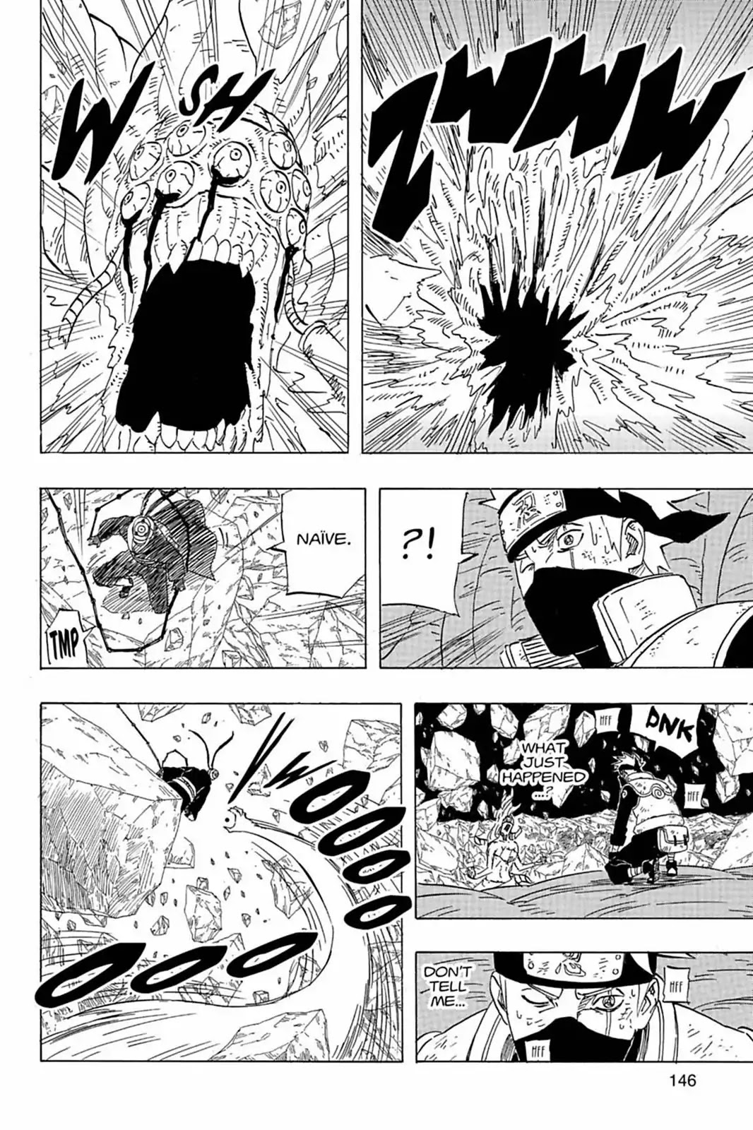 Naruto Chapter 595 page 13 - Chapter 595: The Crack