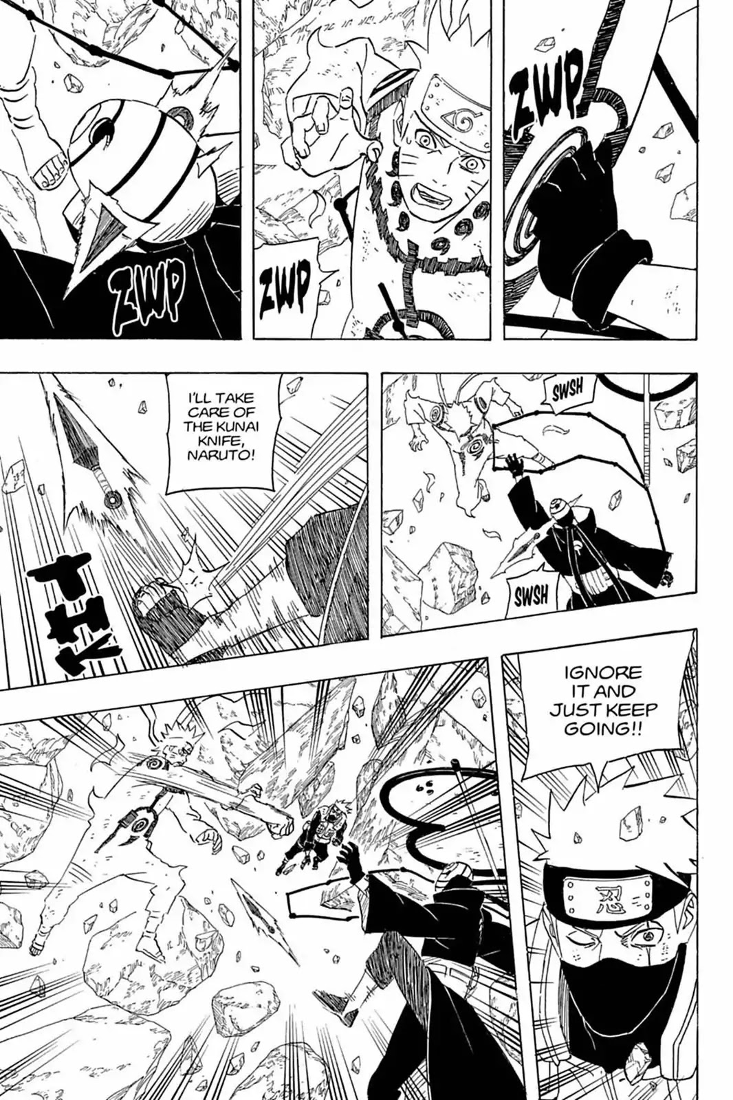 Naruto Chapter 595 page 18 - Chapter 595: The Crack