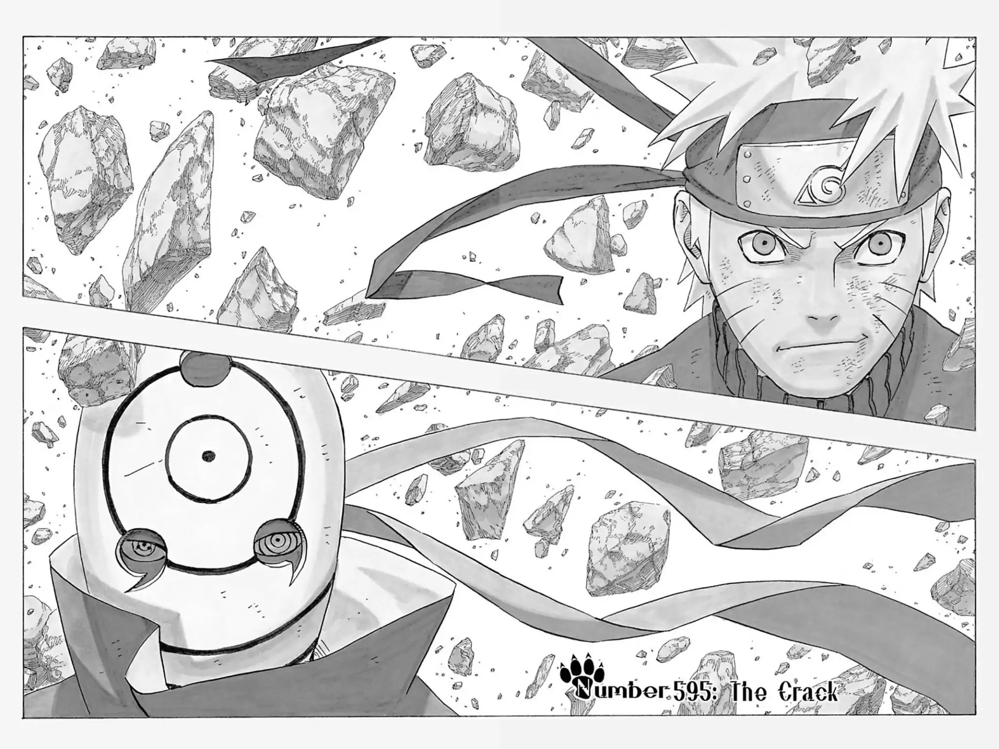 Naruto Chapter 595 page 2 - Chapter 595: The Crack
