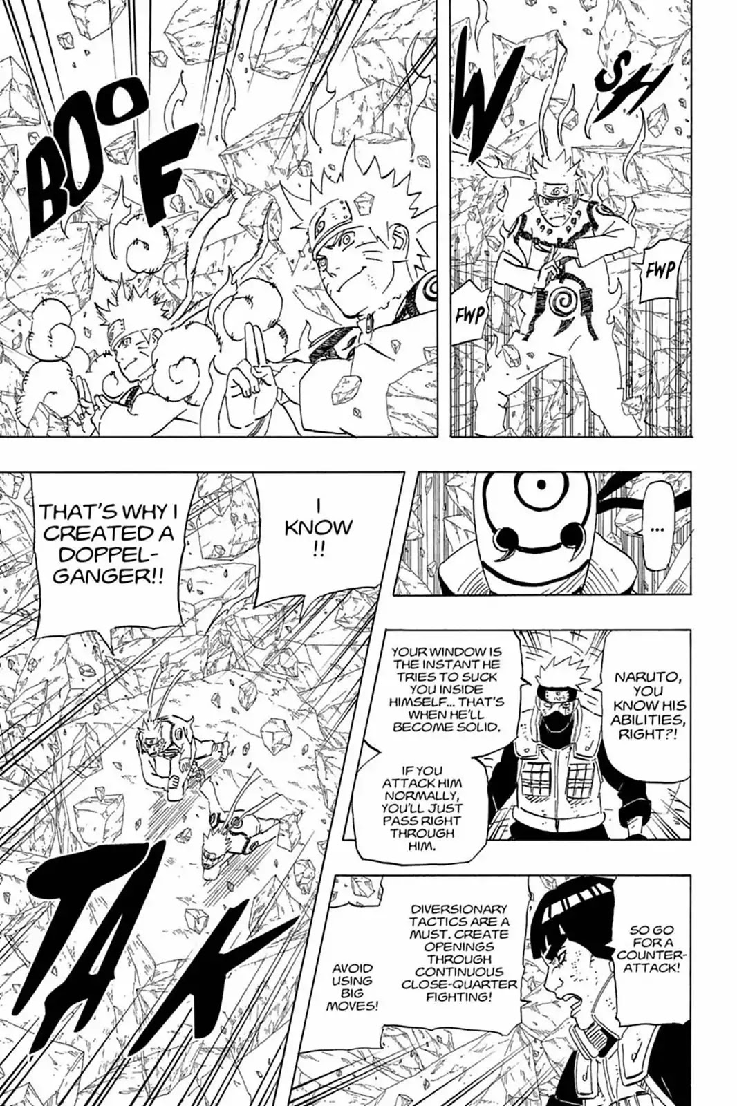 Naruto Chapter 595 page 4 - Chapter 595: The Crack