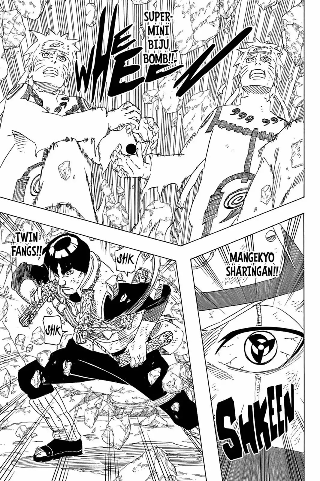 Naruto Chapter 595 page 6 - Chapter 595: The Crack