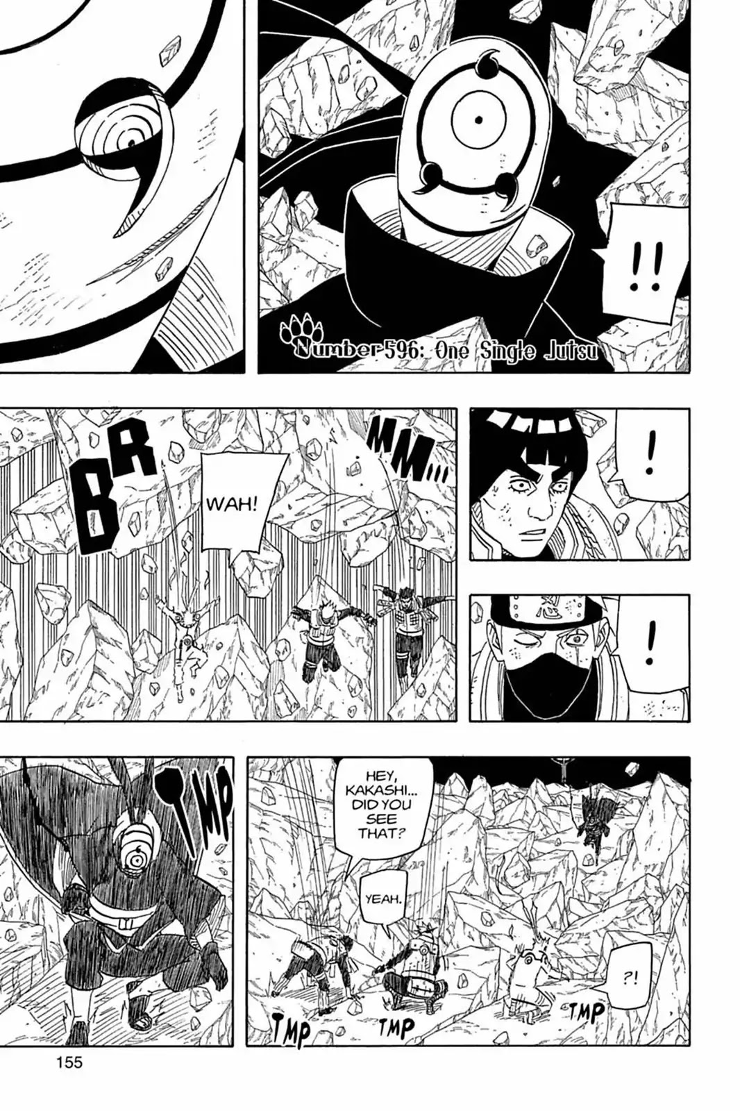 Naruto Chapter 596 page 1 - Chapter 596: One Single Jutsu