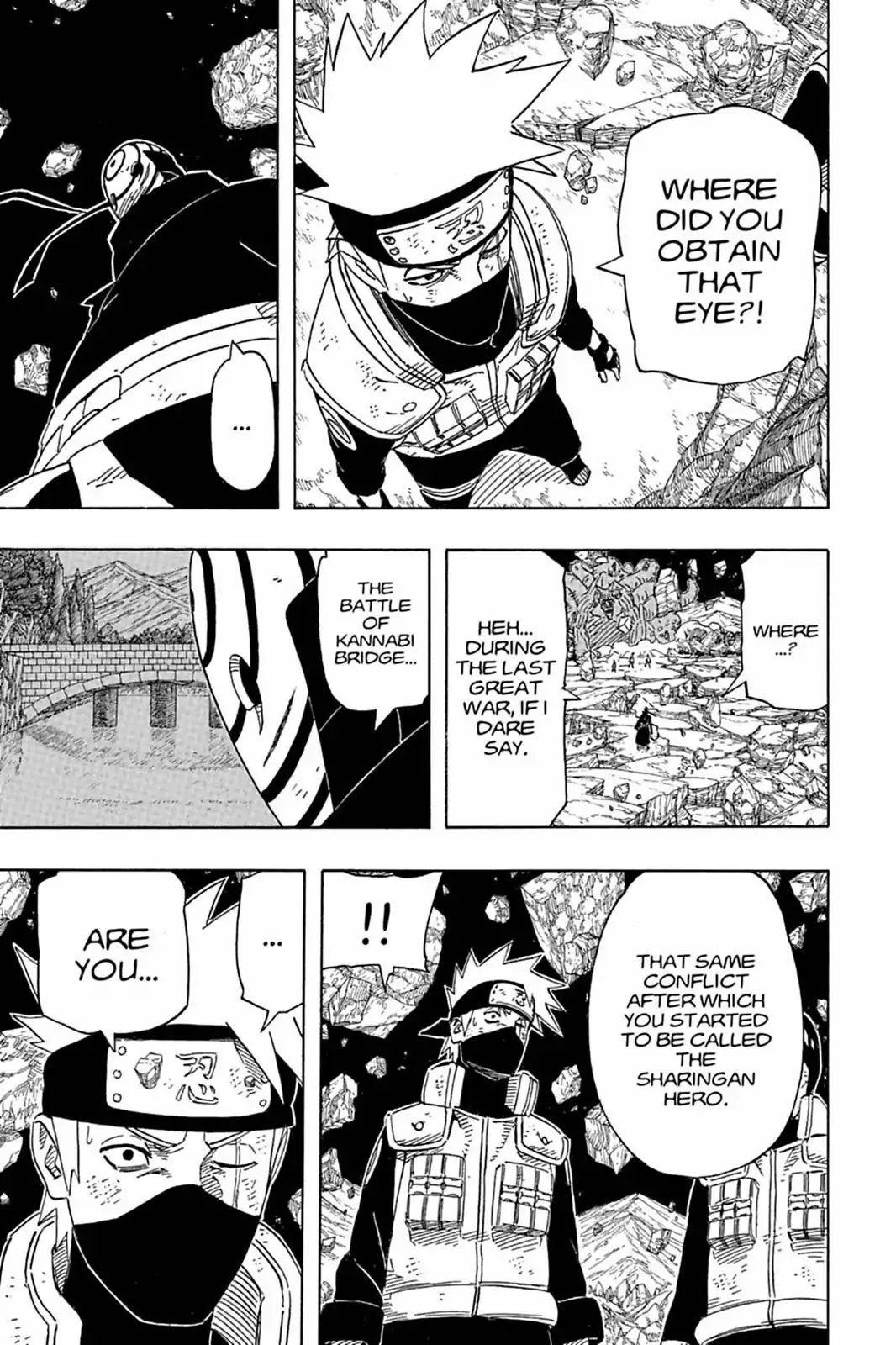 Naruto Chapter 597 page 13 - Chapter 597: The Secret Of Teleportation Ninjutsu