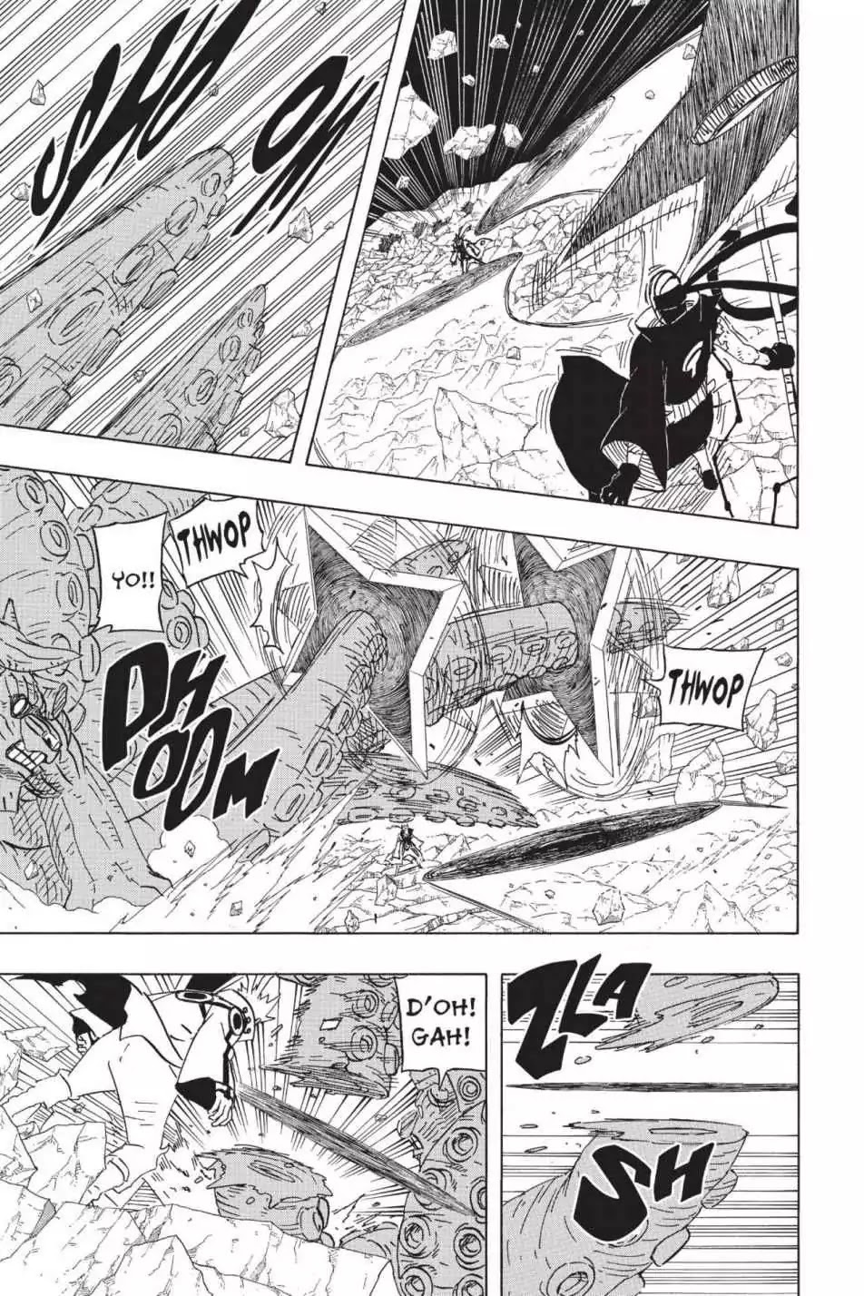 Naruto Chapter 598 page 12 - Chapter 598: Demolition!!