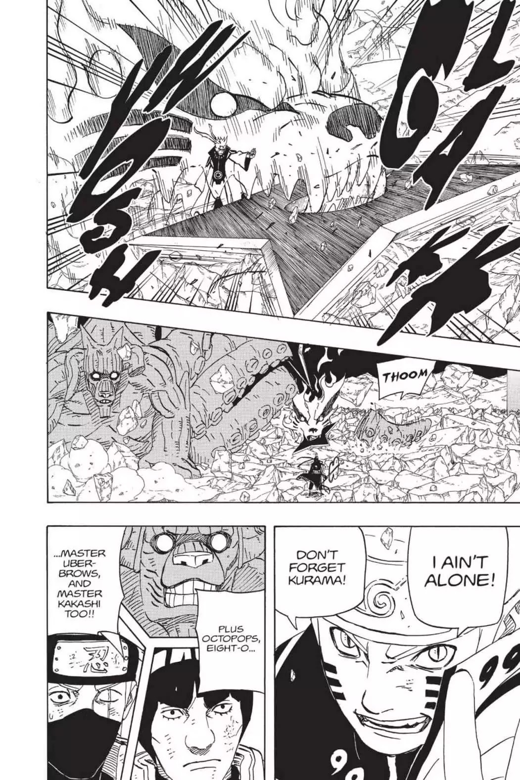 Naruto Chapter 598 page 13 - Chapter 598: Demolition!!