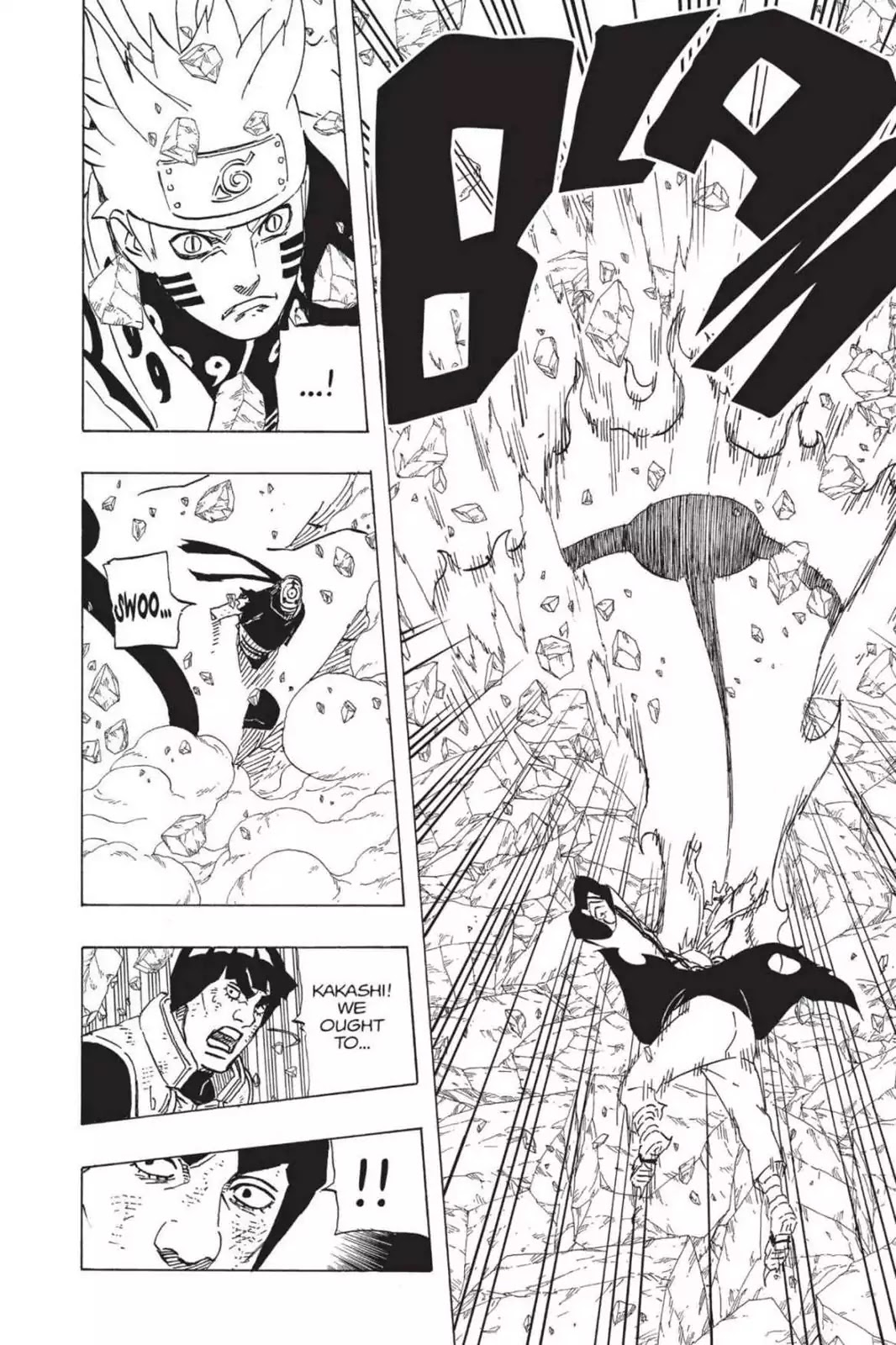 Naruto Chapter 598 page 9 - Chapter 598: Demolition!!