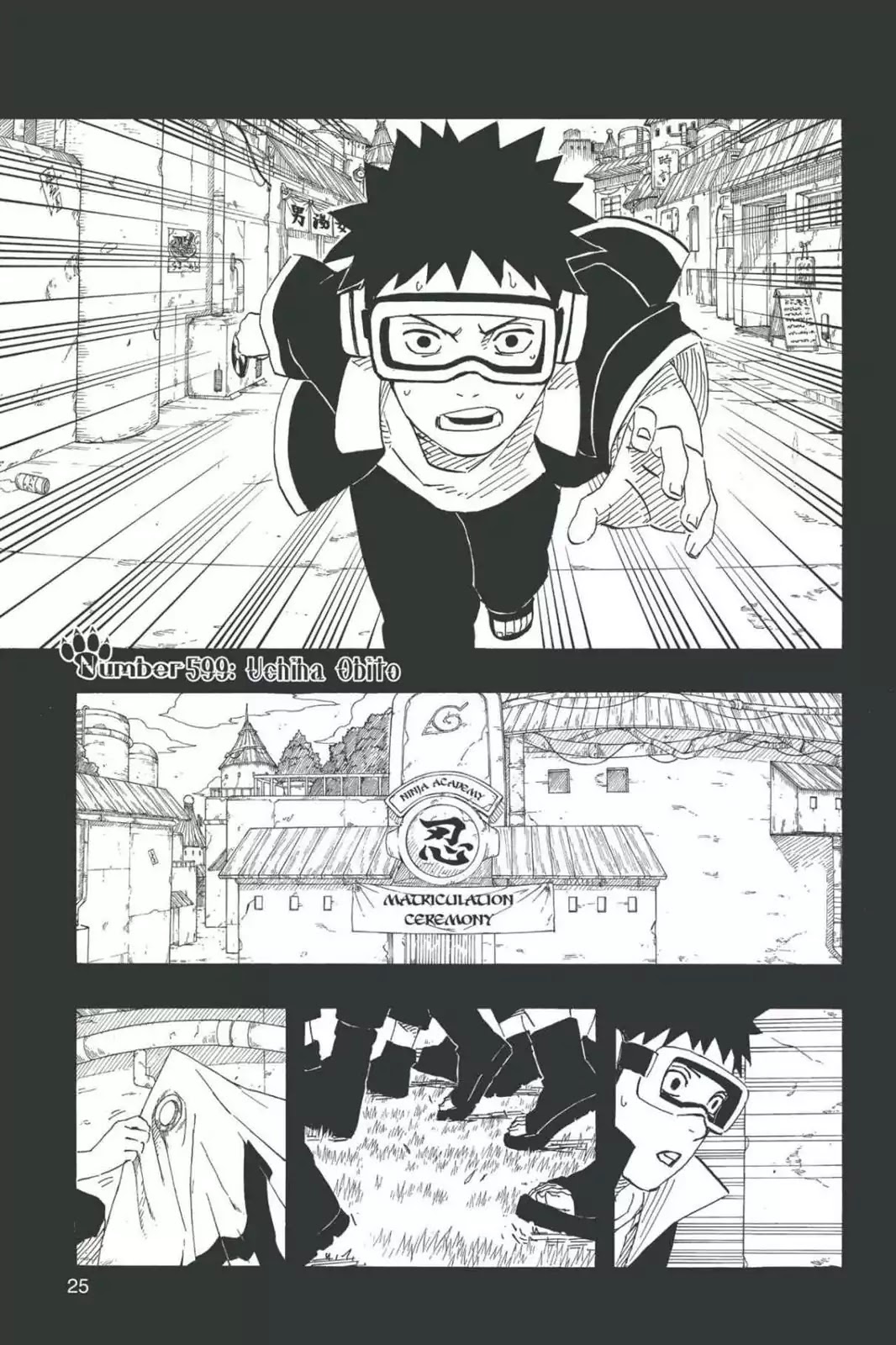 Naruto Chapter 599 page 1 - Chapter 599: Uchiha Obito