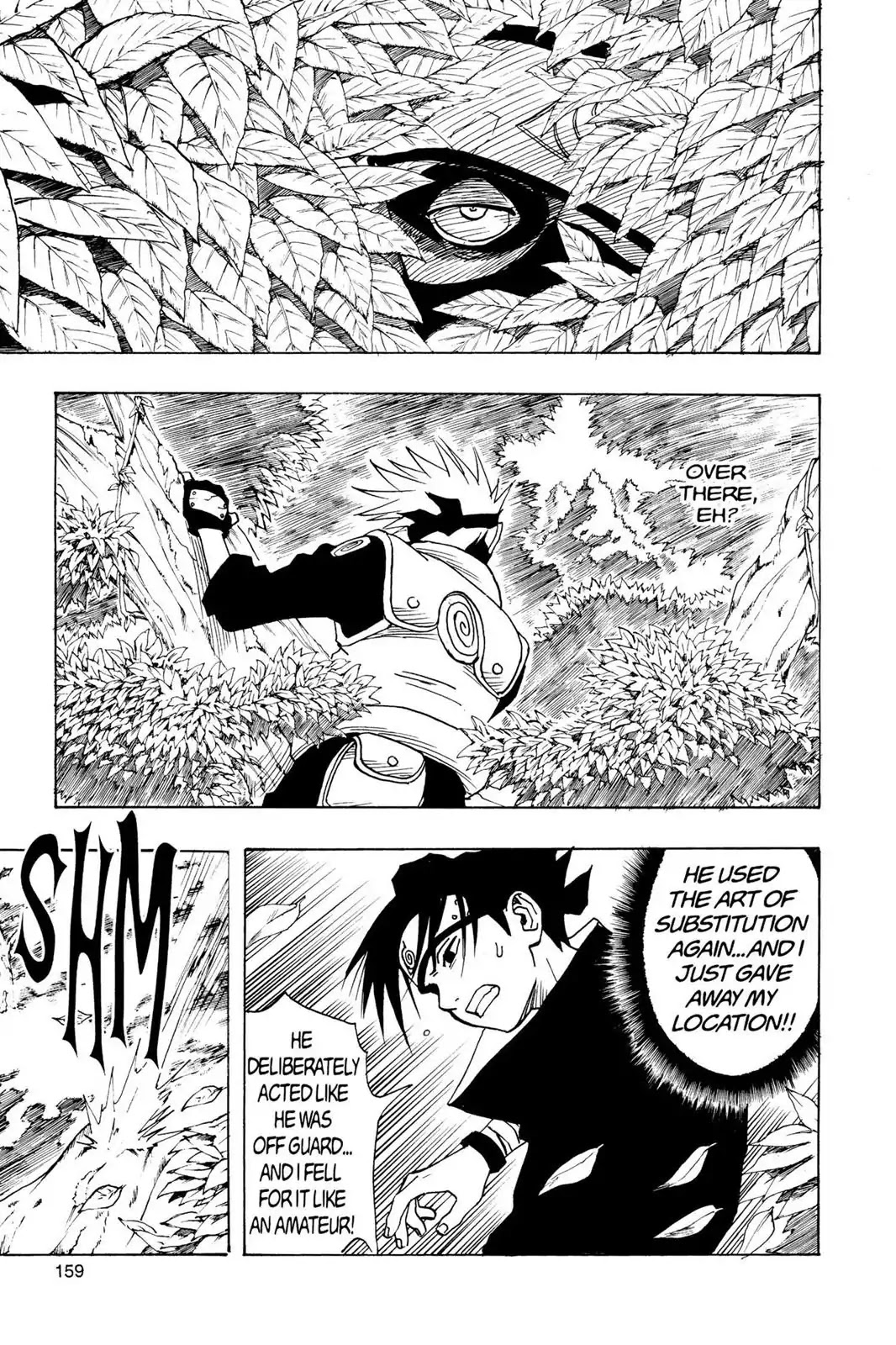 Naruto Chapter 6 page 11 - Chapter 6: Not Sasuke!