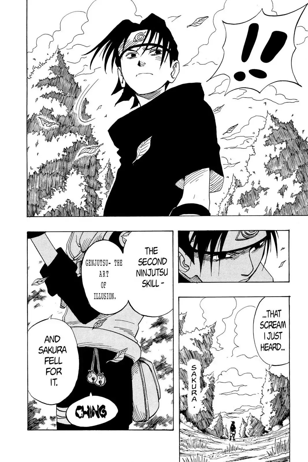 Naruto Chapter 6 page 18 - Chapter 6: Not Sasuke!