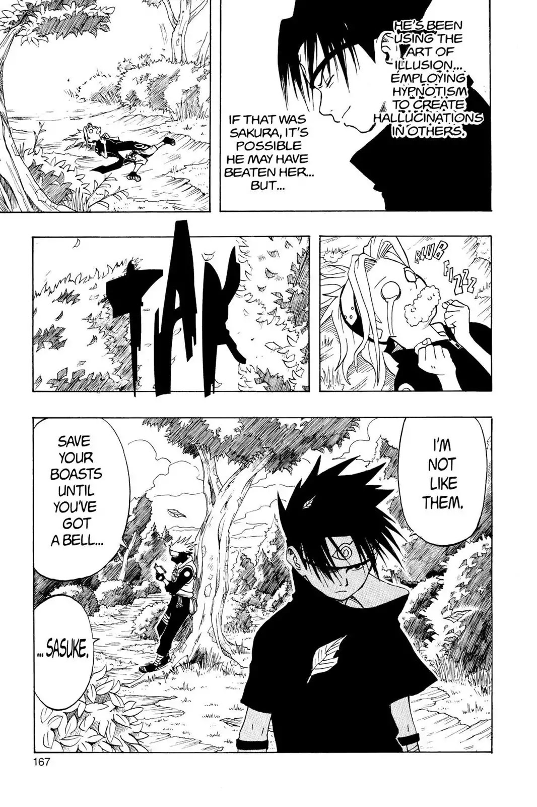 Naruto Chapter 6 page 19 - Chapter 6: Not Sasuke!